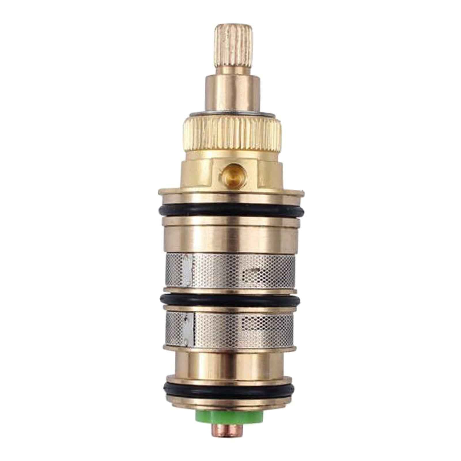 Thermostatic Cartridge Bathroom Drip Resistant Brass Thermostatic Core Valve H 1