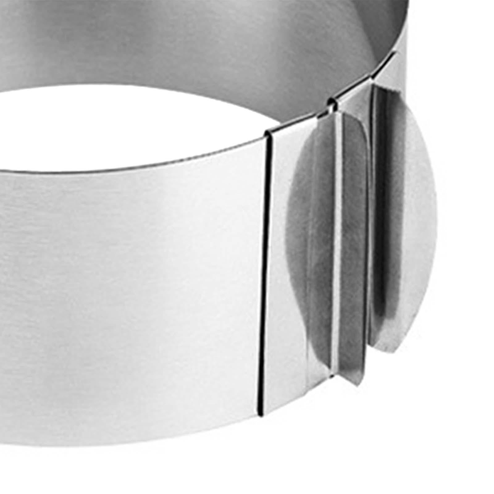 Cake Mould Ring with Scaling DIY Pastry Tool Stainless Steel for Cake Pastry