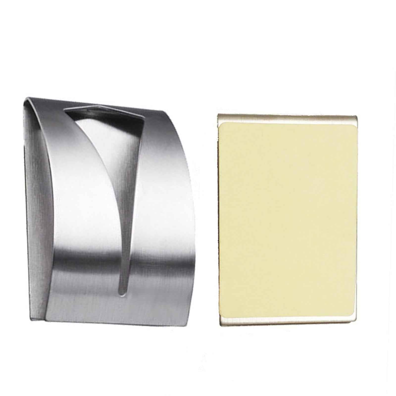 Towel Hook Stainless Steel Rustproof Organizer Grabber for Bathroom Wardrobe Style A