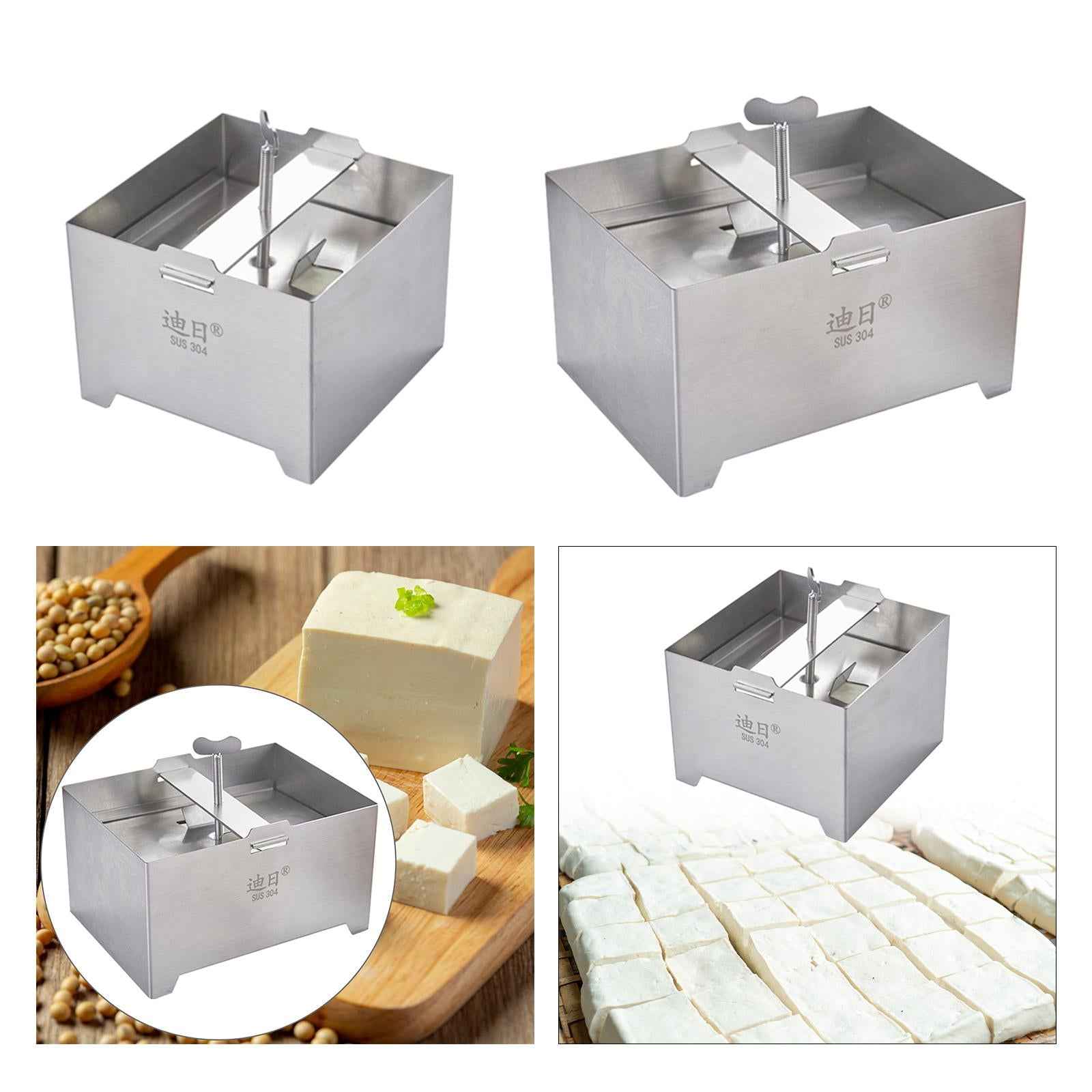 Tofu Maker Firm and Extra Firm Tofu DIY Kitchen Tools Kitchen Fast Tofu Press 12cmx12cmx9cm