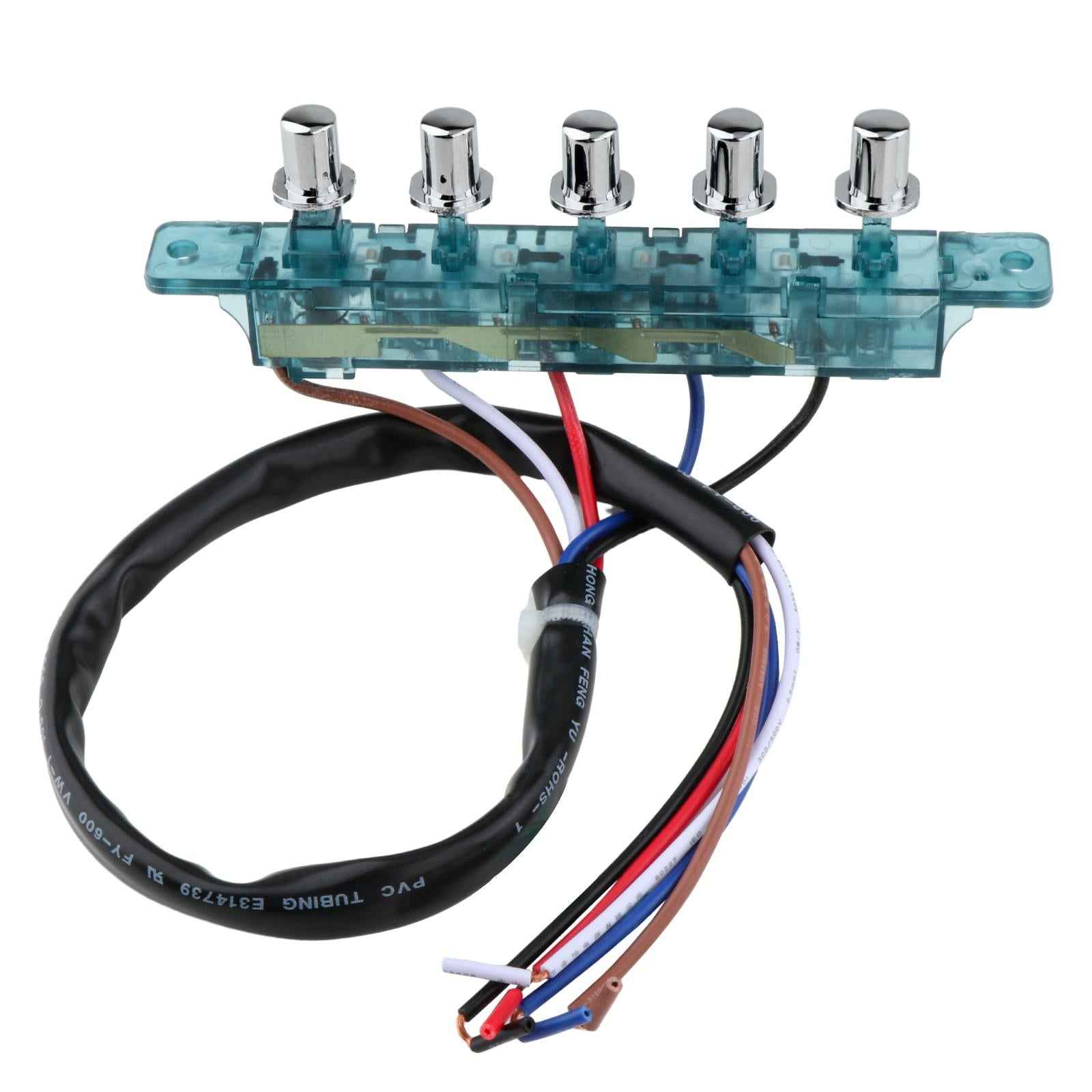 Range Hood Switch 5 Button Universal Household Appliances Key Board Switches