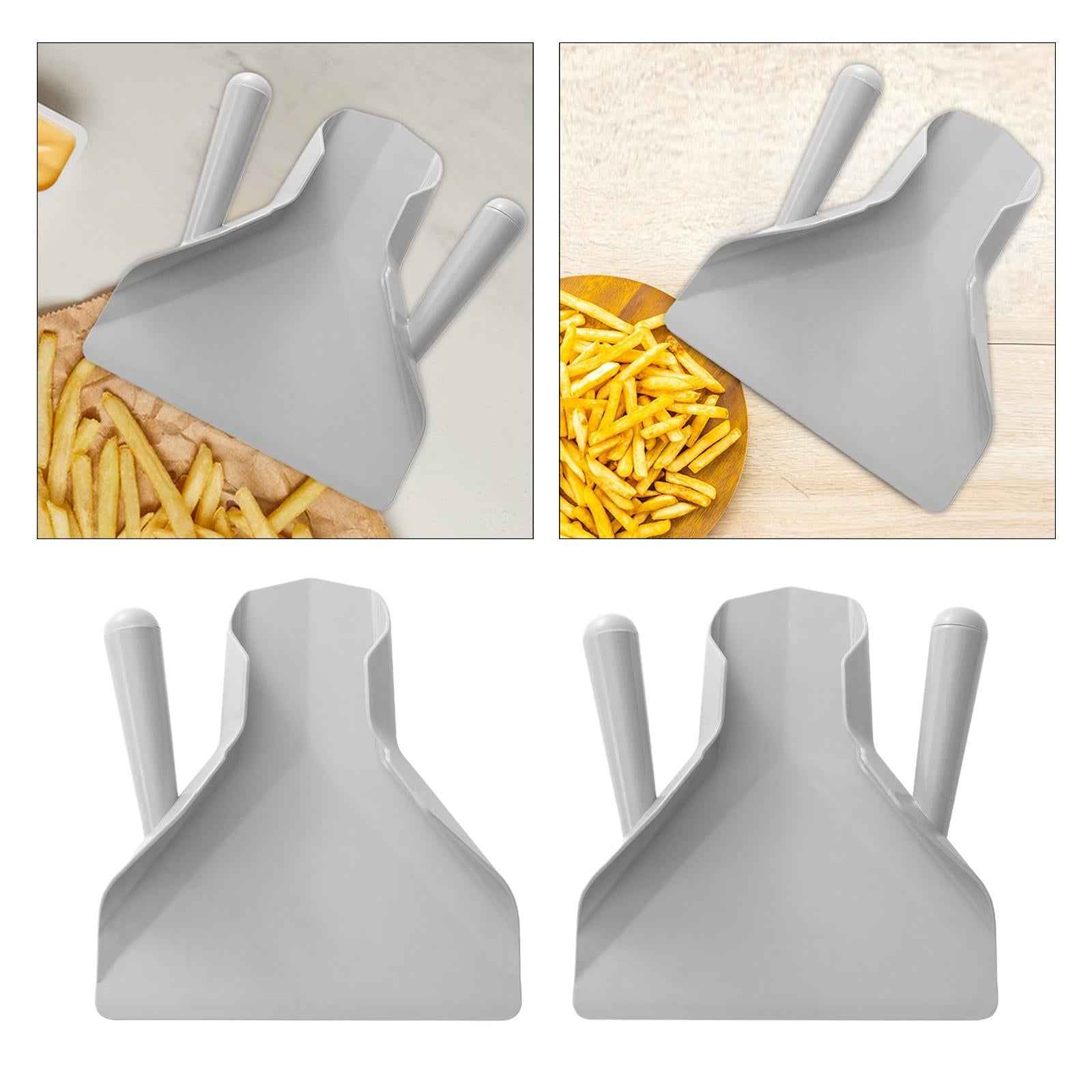 French Fry Scoop Kitchen Gadgets Popcorn Scoop for Candy Desserts Chips Food Single Handle