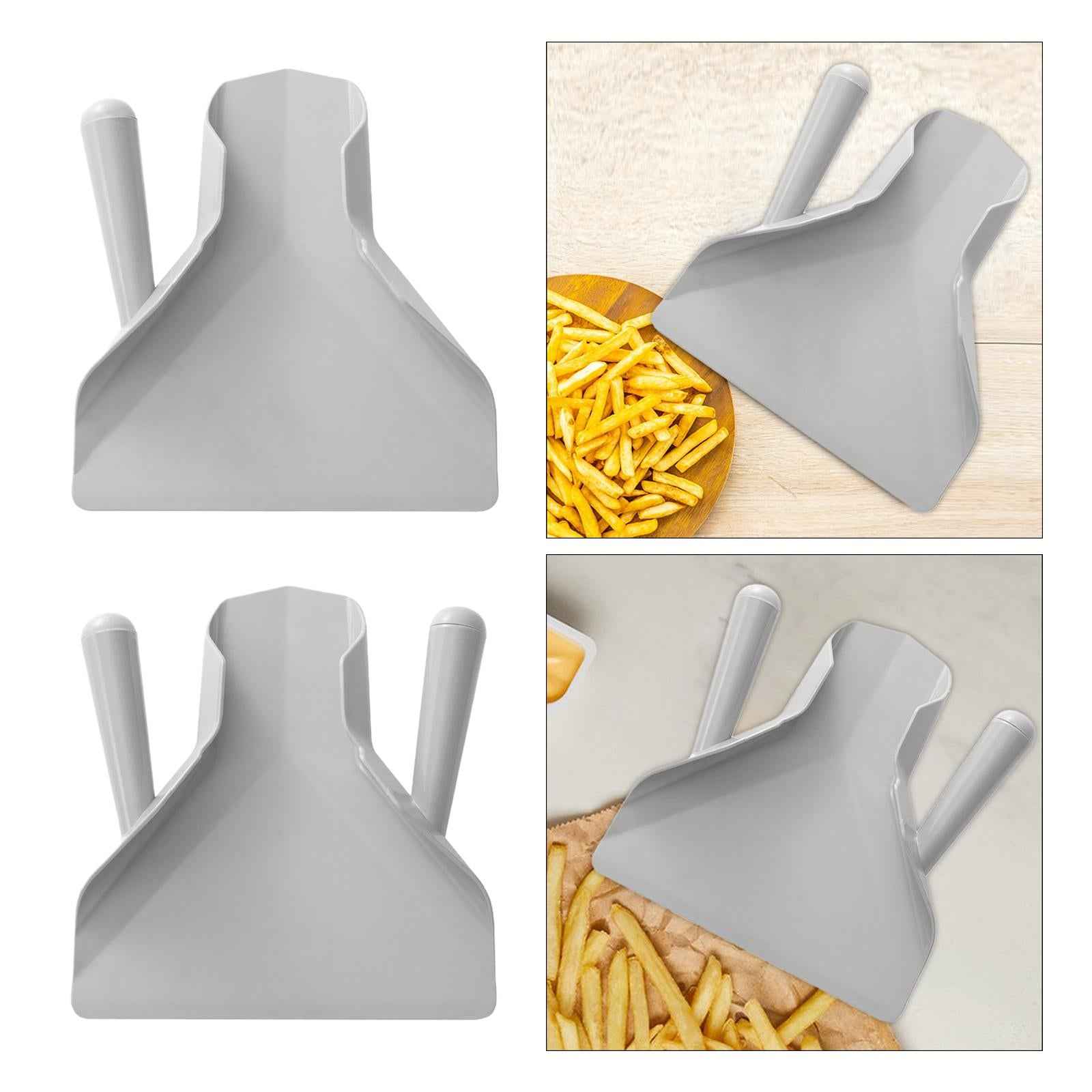 French Fry Scoop Kitchen Gadgets Popcorn Scoop for Candy Desserts Chips Food Single Handle