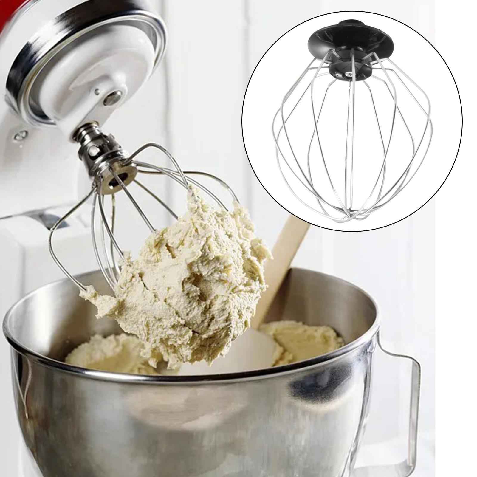 Wire Whip Attachment Kitchen Utensils Balloon Whisk Whisking Baking Blending