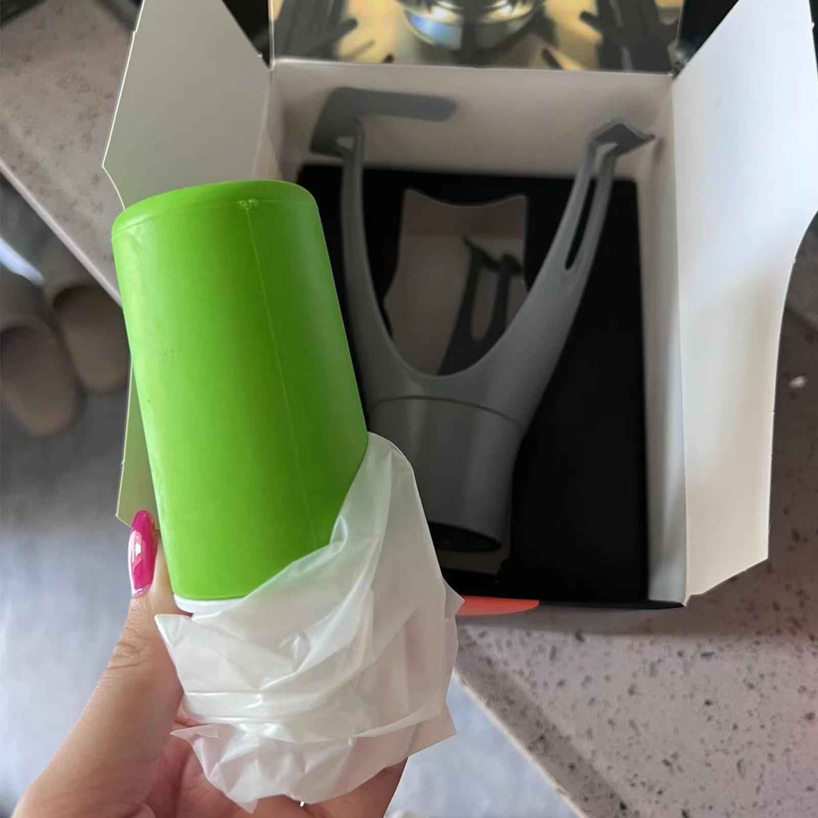 Automatic Pan Stirrer 3 Gears Adjustable Egg Whisk for Sauces Soups Porridge Green