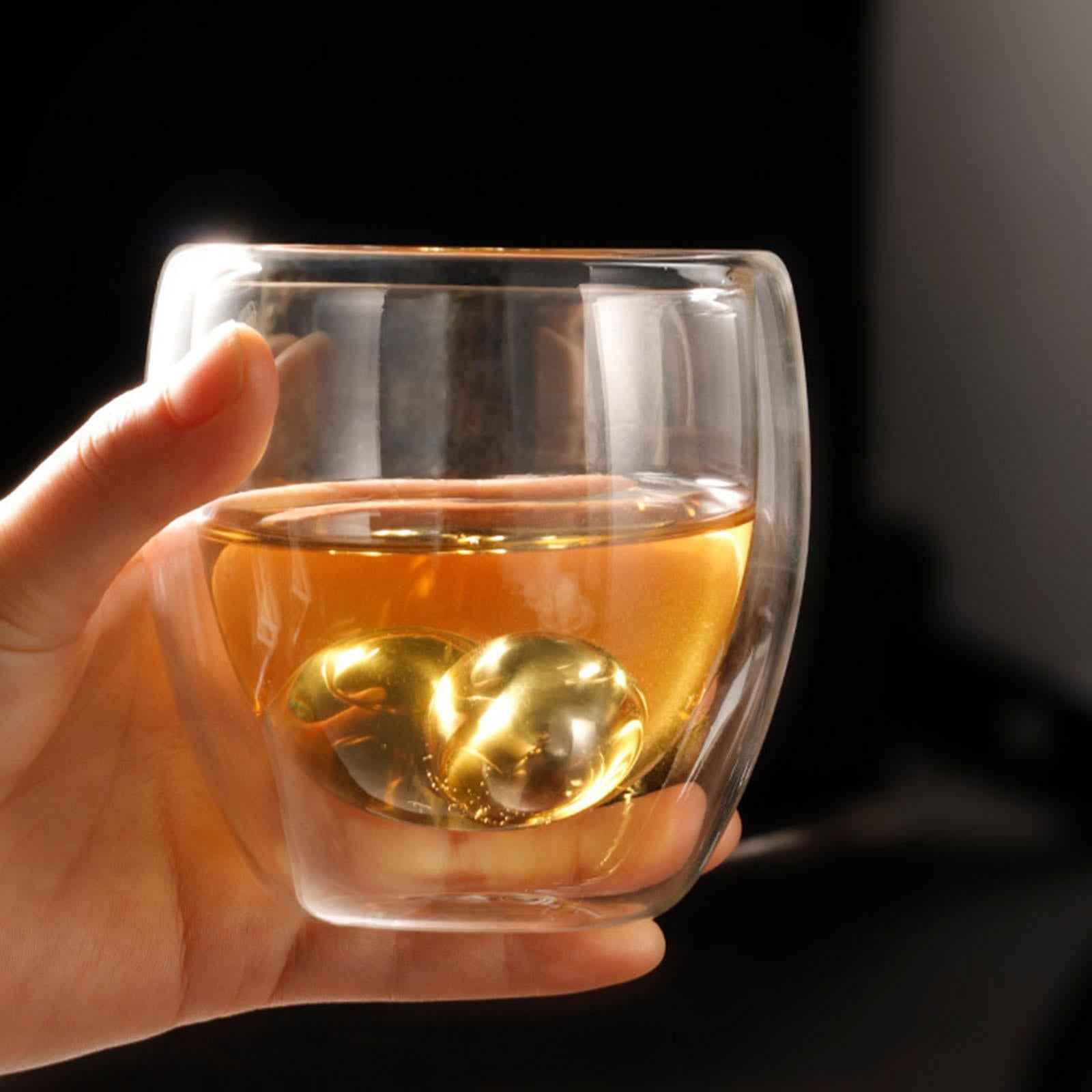 Stone Ball Easy to Clean Reusable Coffee Ice Ball for Home Tea Time Beverage
