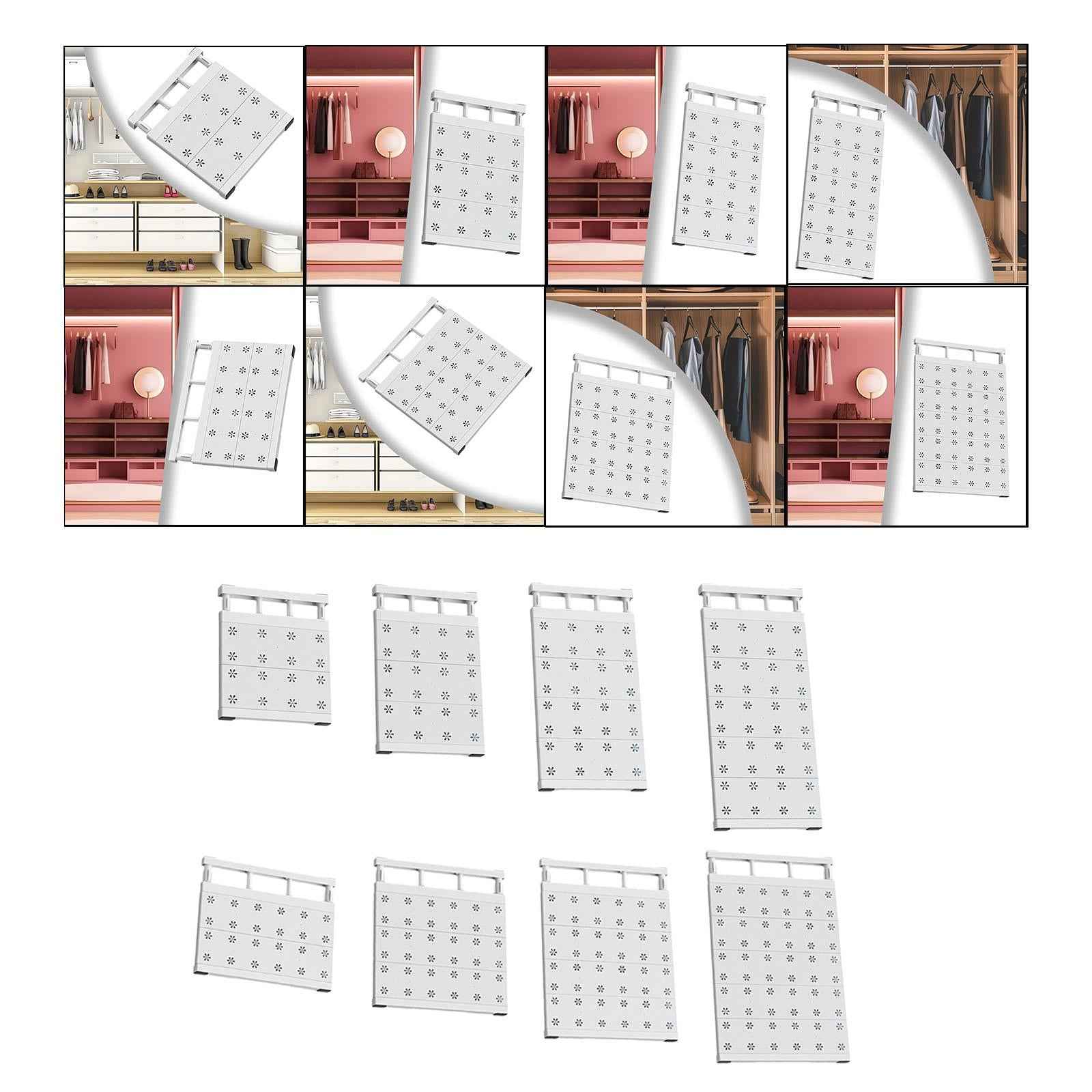 Expandable Divider Clothing Closet Shelf for Kitchen Storage Office Wardrobe 24cmx30cm