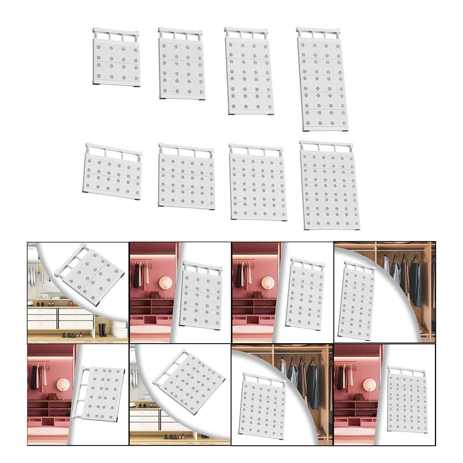 Expandable Divider Clothing Closet Shelf for Kitchen Storage Office Wardrobe 24cmx30cm