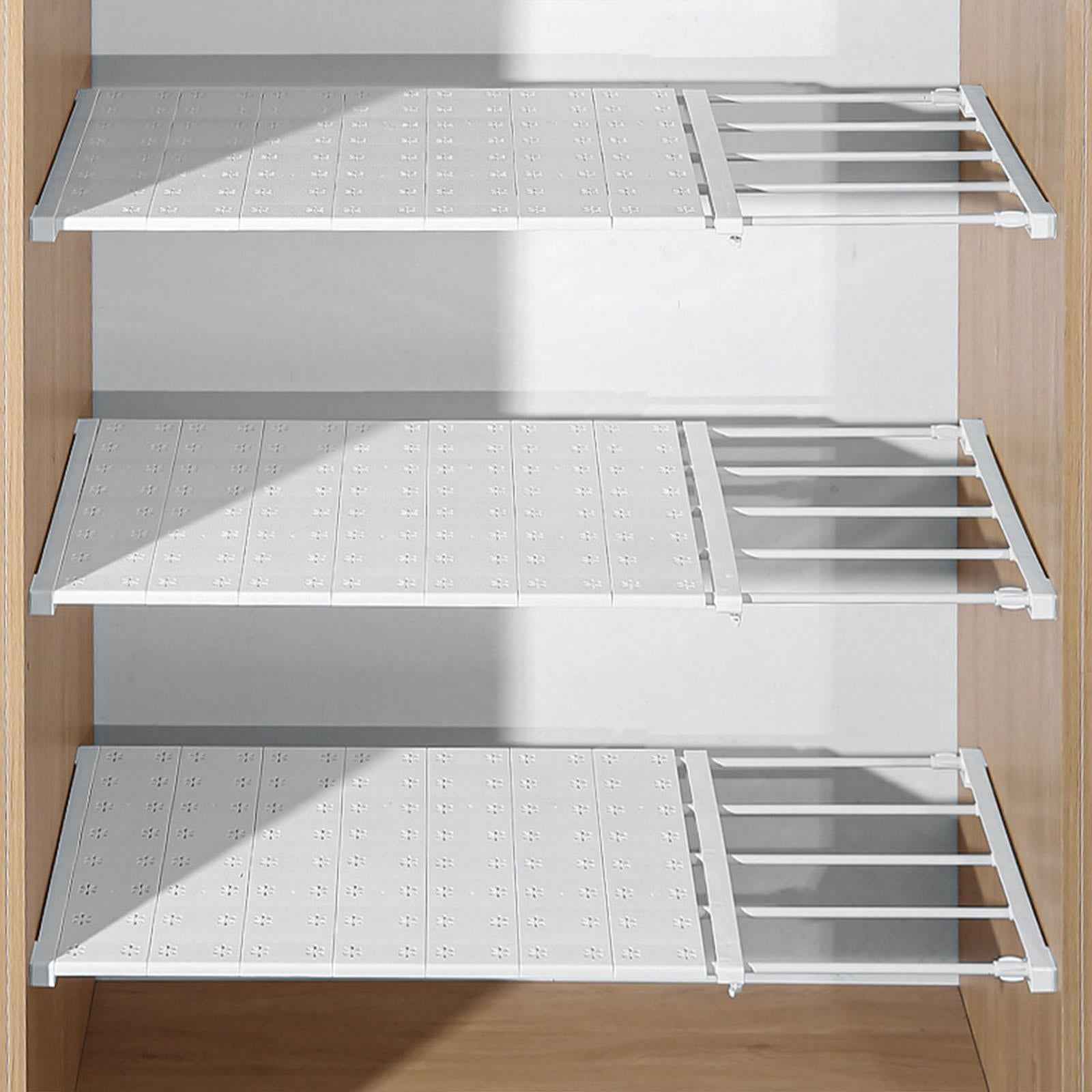 Expandable Divider Clothing Closet Shelf for Kitchen Storage Office Wardrobe 24cmx30cm