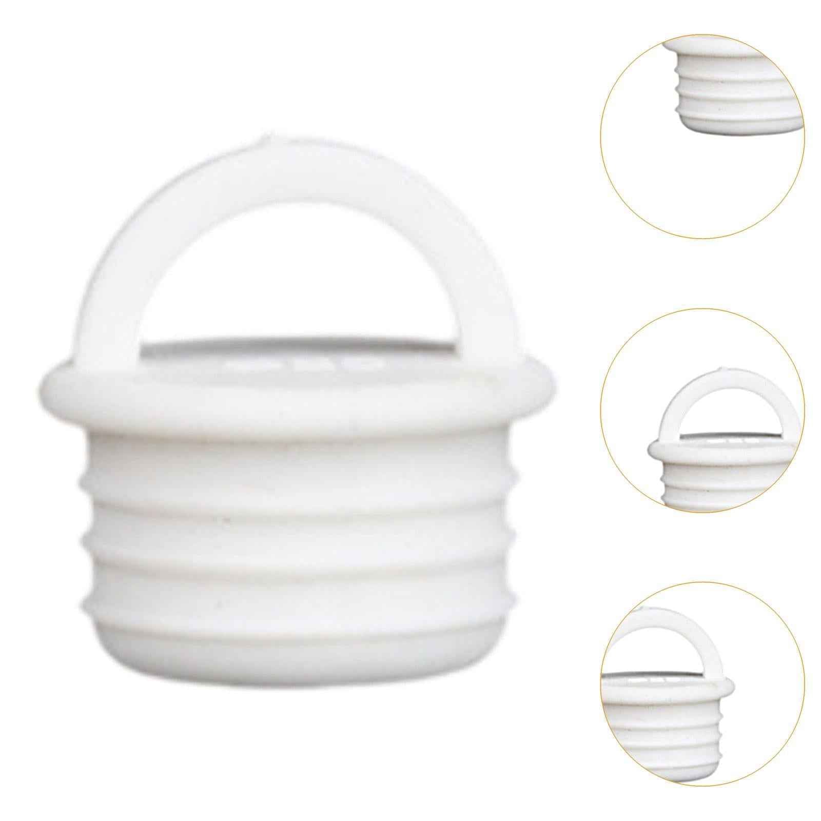 5x Rotating Mop Bucket Drain Plug Parts Replacement Cover Plug for Bathtub 27x24mm