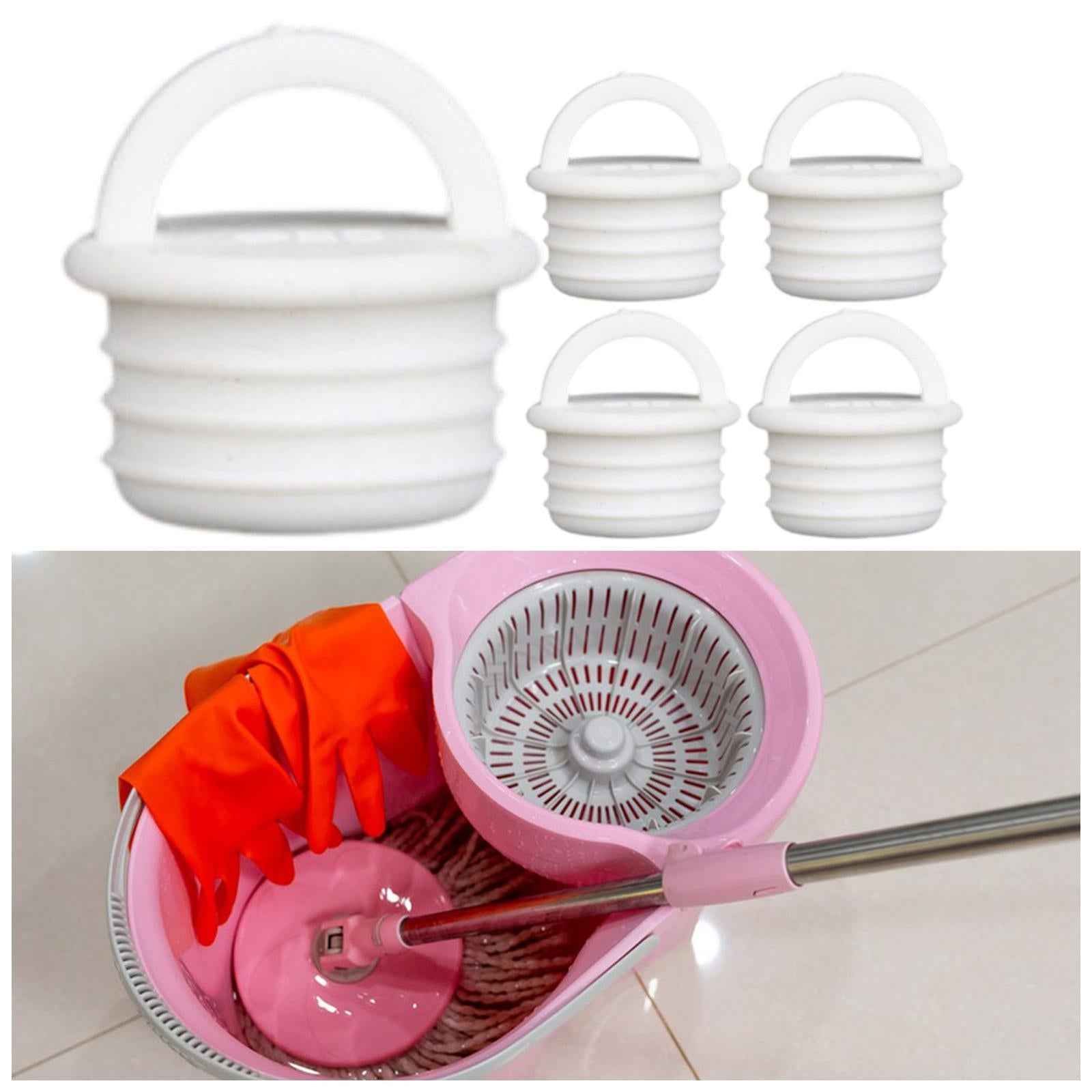 5x Rotating Mop Bucket Drain Plug Parts Replacement Cover Plug for Bathtub 27x24mm