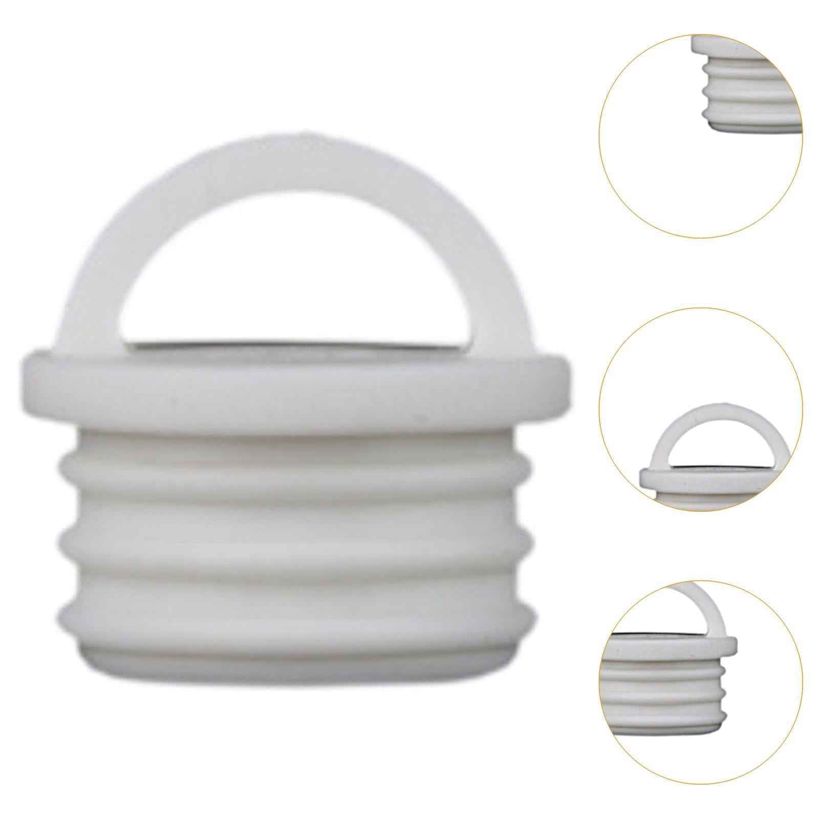 5x Rotating Mop Bucket Drain Plug Parts Replacement Cover Plug for Bathtub 29x26mm