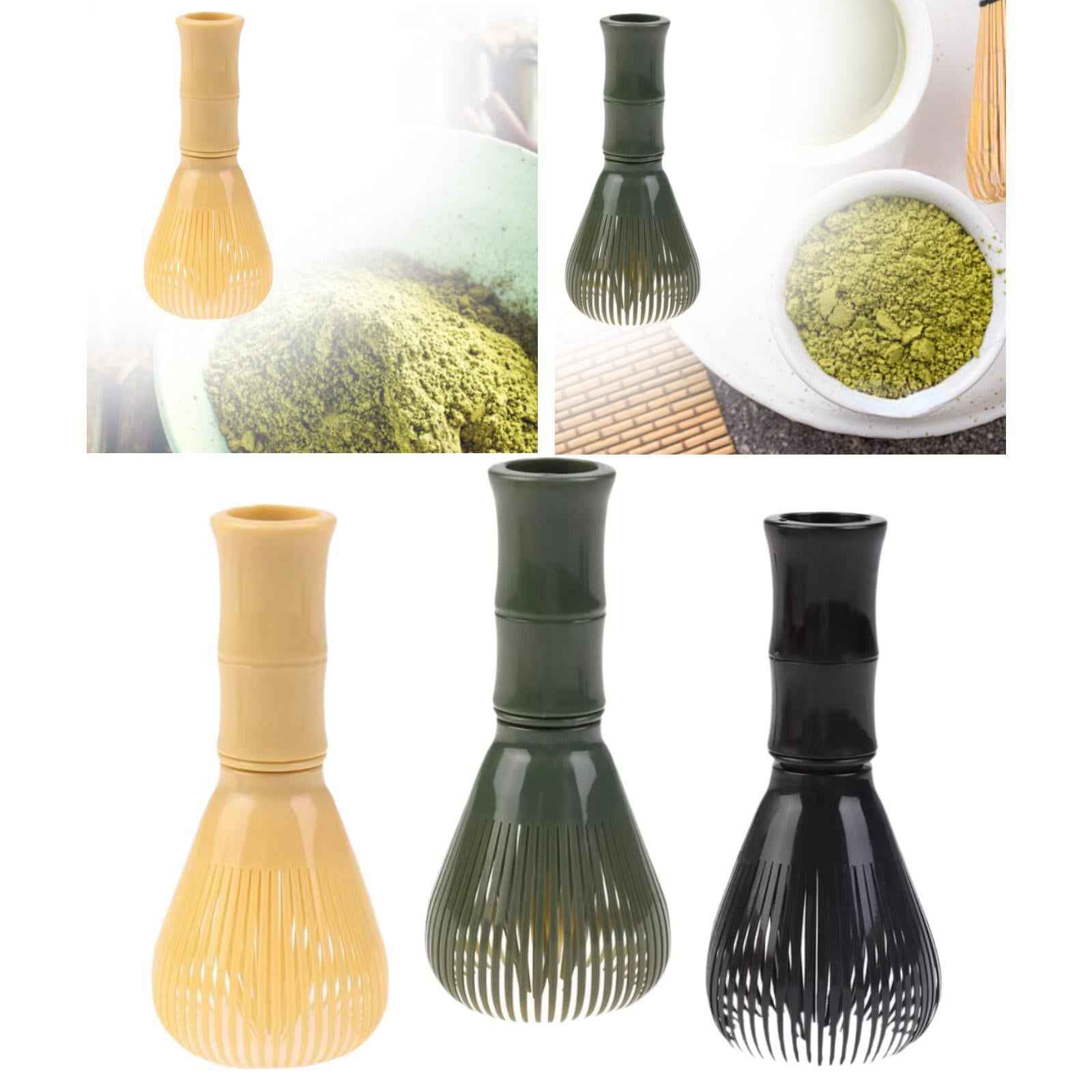 Japanese Matcha Whisk Matcha Stirrer Tea Powder Whisk for Tea Room Household yellow