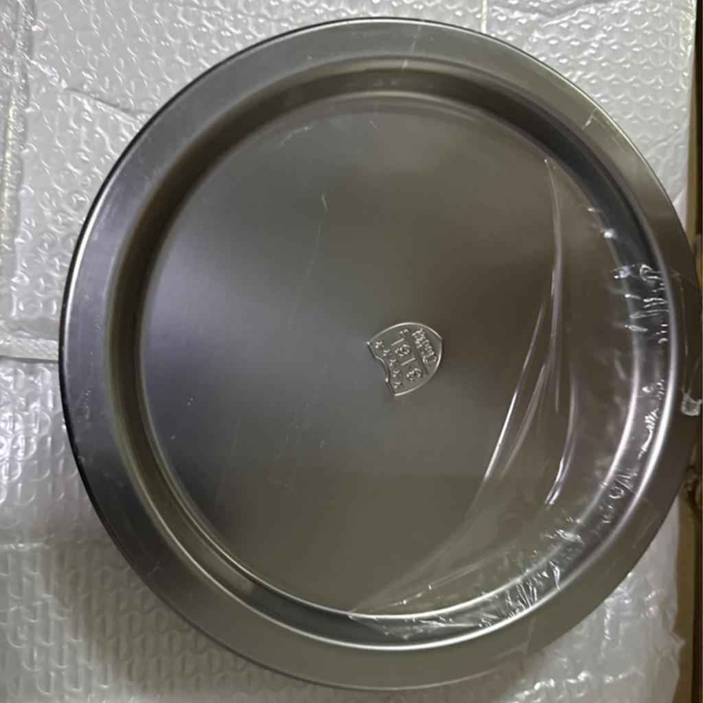 Stainless Steel Basin with Lid Dinner Buffet Server Basin for Fruits Storing 24CM
