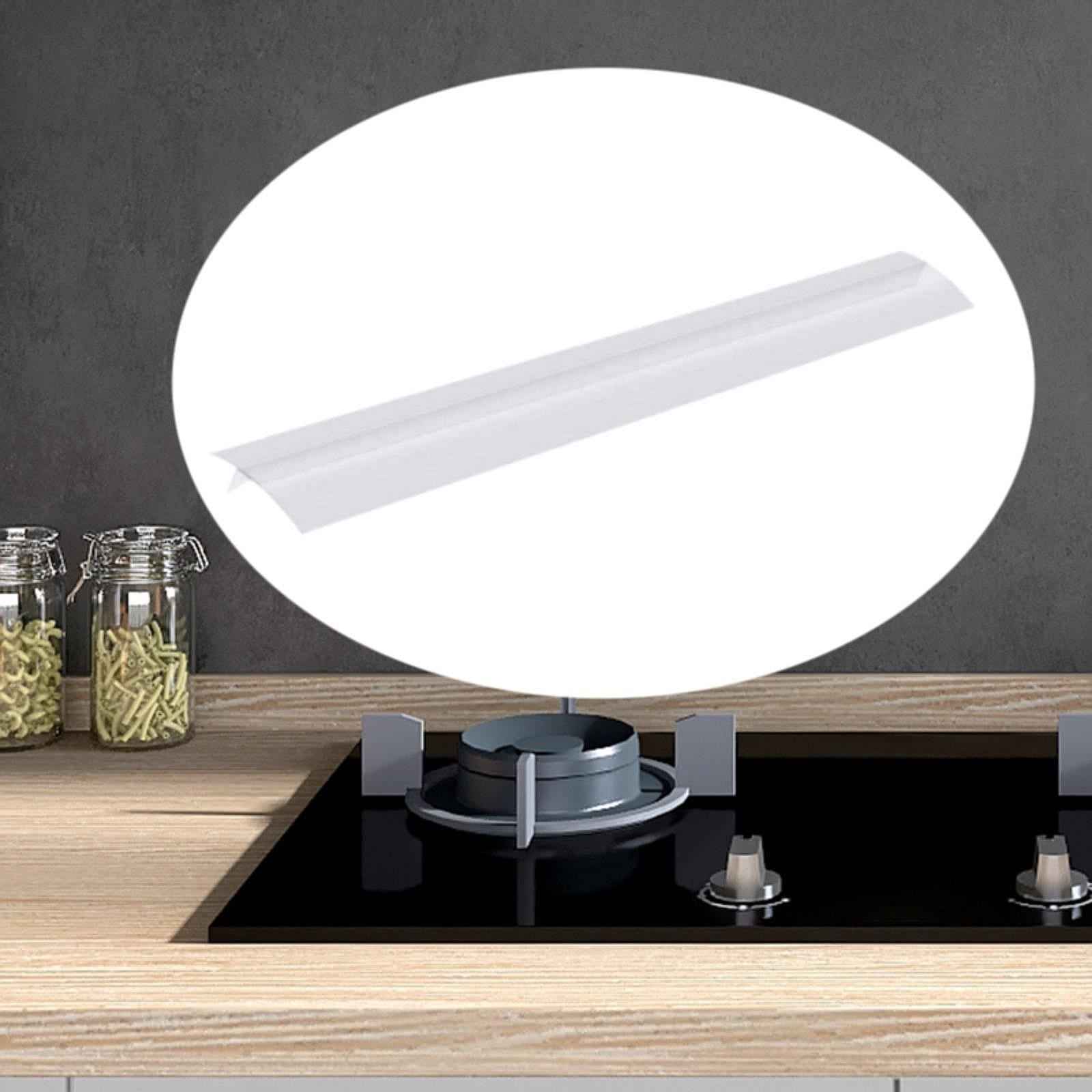 Stoves Gap Cover Silicone Between Countertop and Stoves Oven Side Gap Filler clear