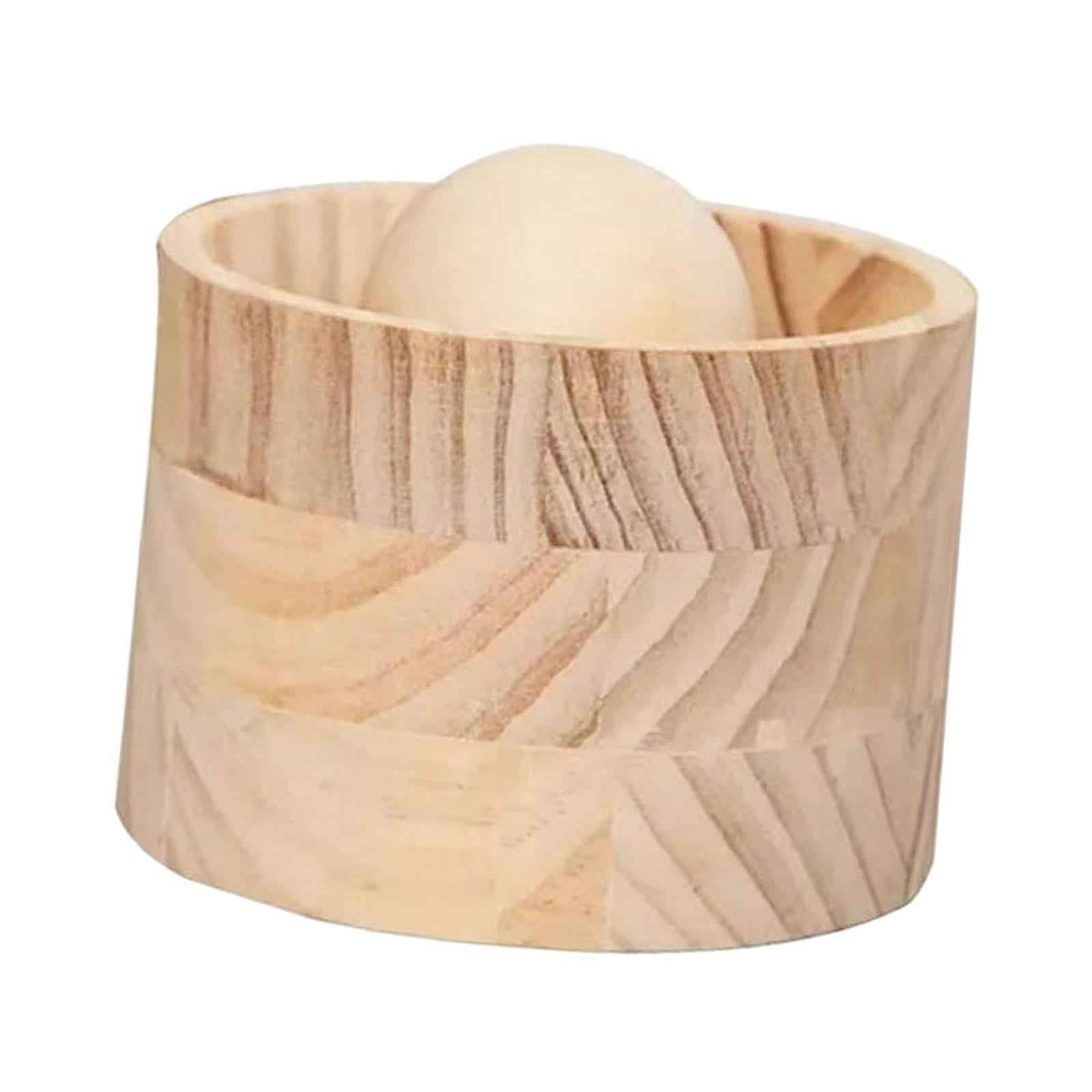 Wooden Dumpling Press Tool Wooden Dumpling Roller for Party Household Picnic