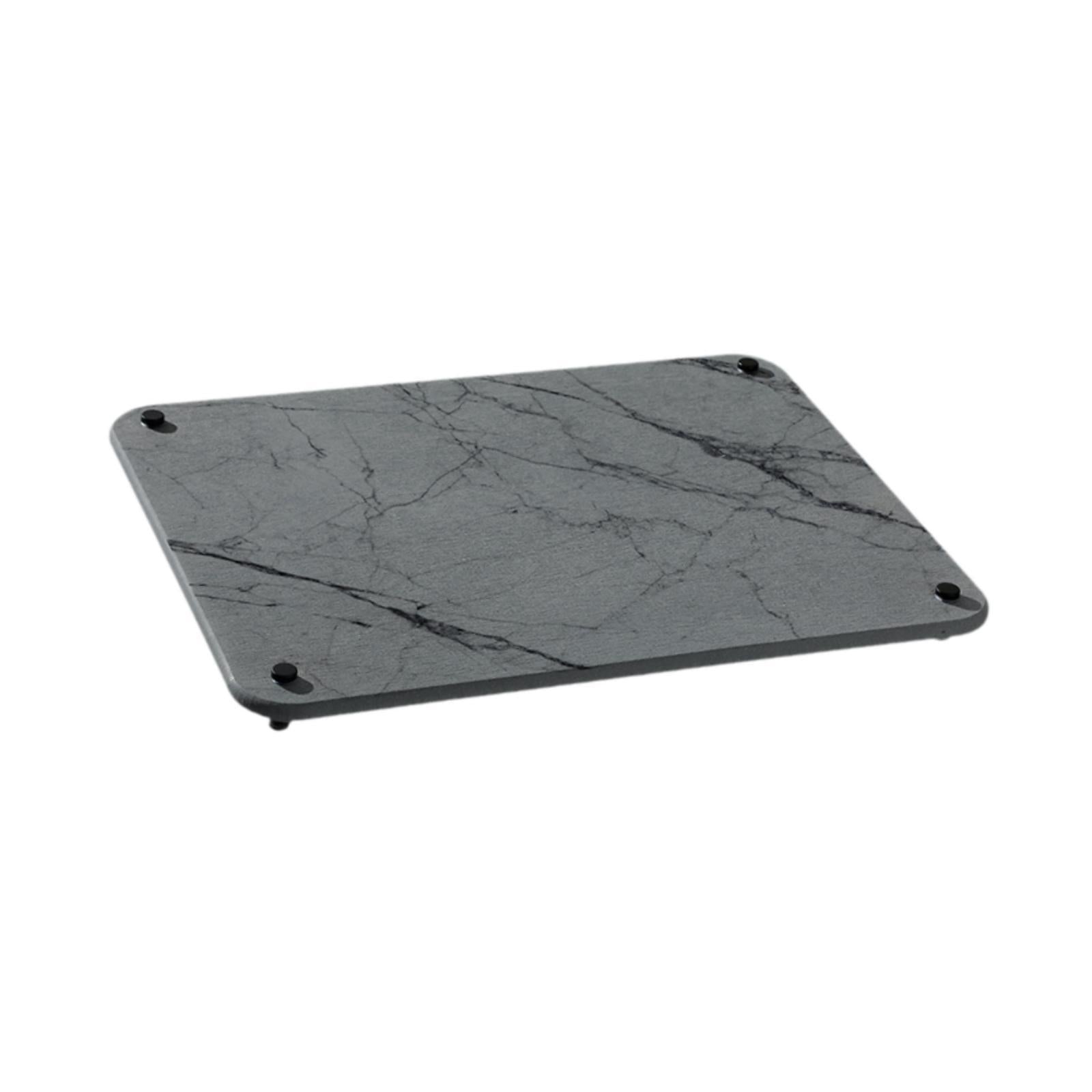 Diatomite Dish Drainer Absorbent Coffee Rug for Dining Room Kitchen Bathroom Dark Gray