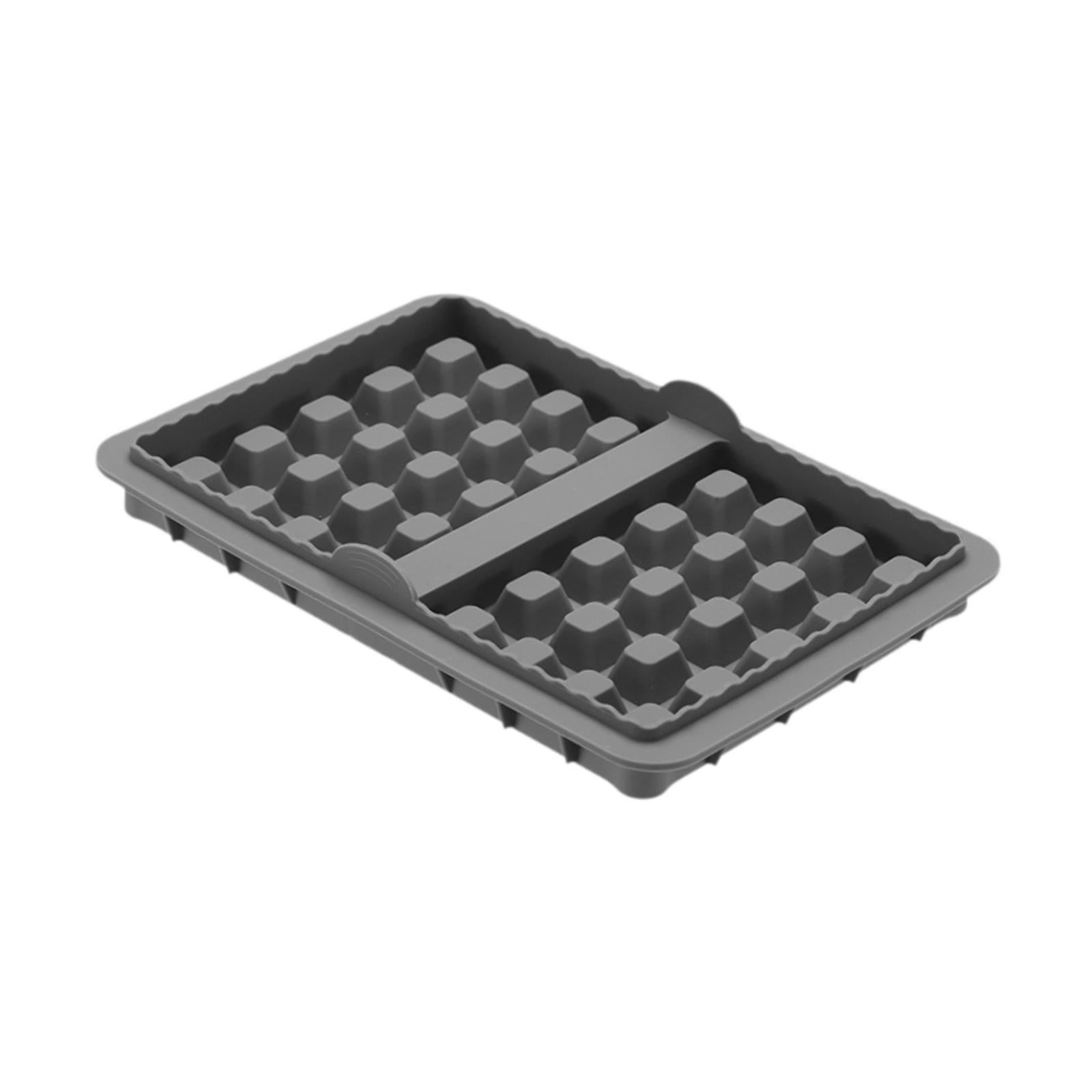 Air Fryer Silicone Waffle Tray Non Stick Baking Tray for Chocolate Cake Soap gray