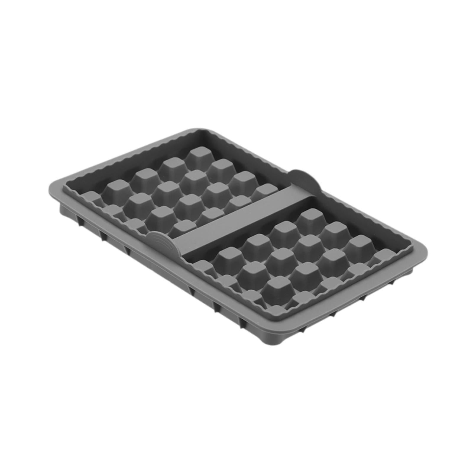 Air Fryer Silicone Waffle Tray Non Stick Baking Tray for Chocolate Cake Soap gray