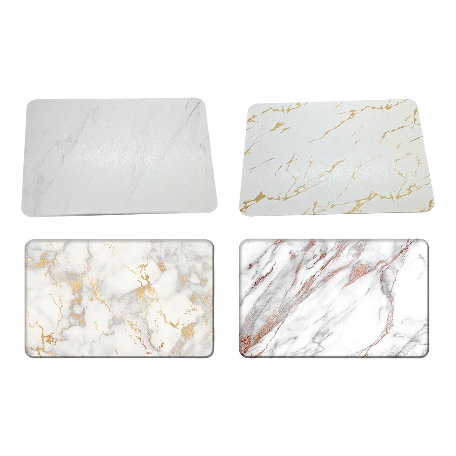 Dish Mat Drying Pad Diatom Mud Kitchen Counter Placemat for Home Countertops Gold