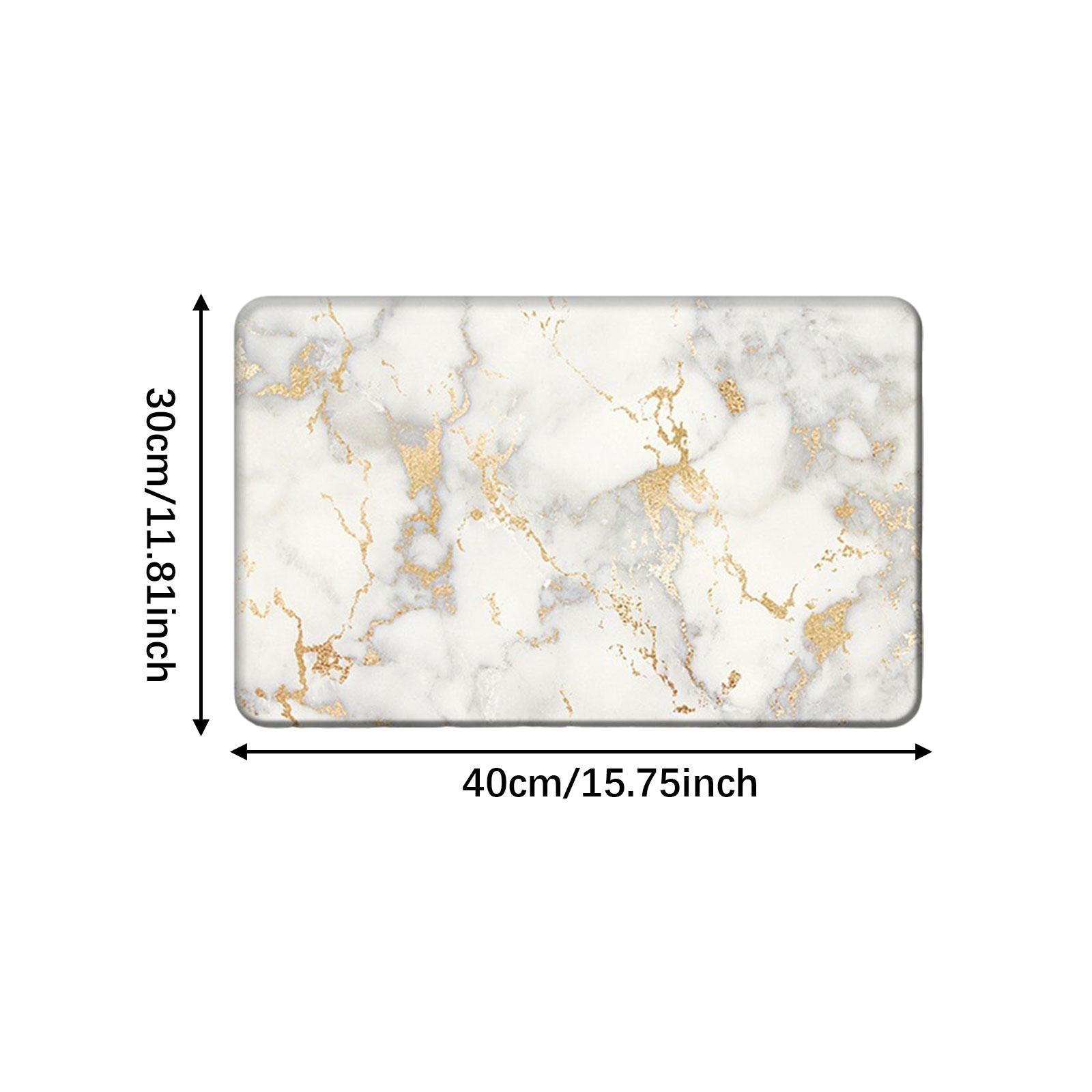 Dish Mat Drying Pad Diatom Mud Kitchen Counter Placemat for Home Countertops Gilding