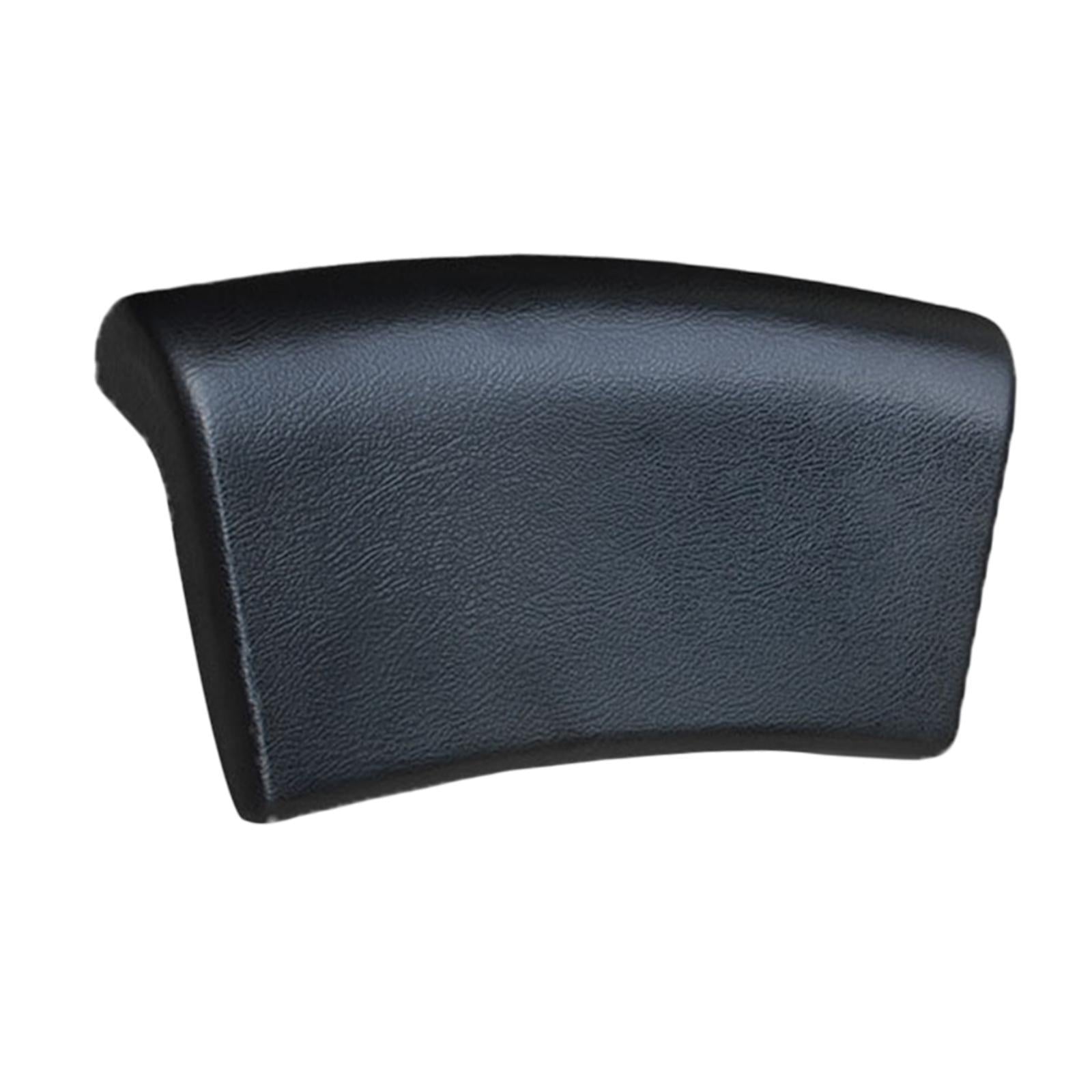 Bathtub Pillow Strong Suction Cup Compact Bath Pillow for Relaxing Hotel SPA Black