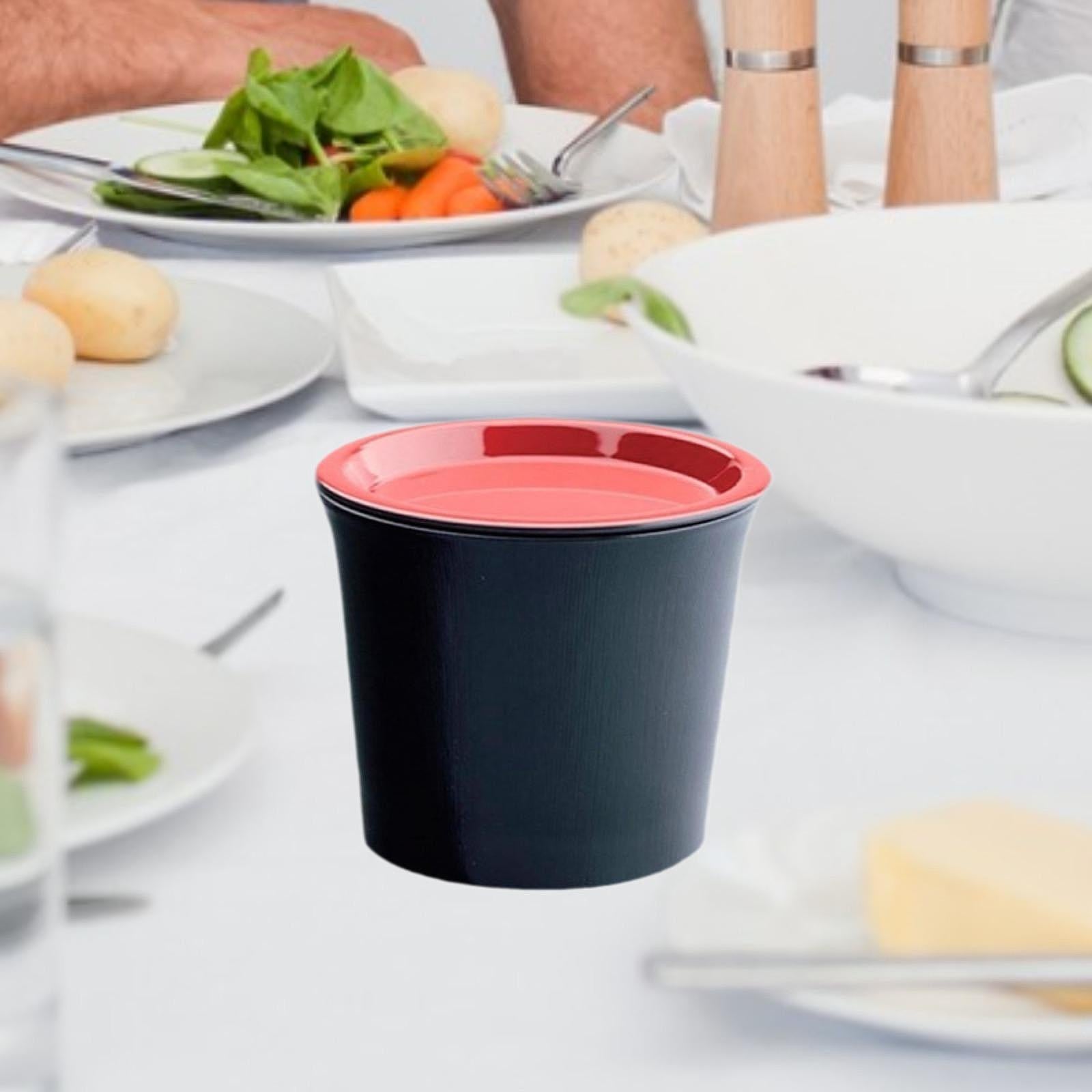 Breakfast Cup with Lid Ramen Noodle Wide Mouth Kitchen Cereal Food Container