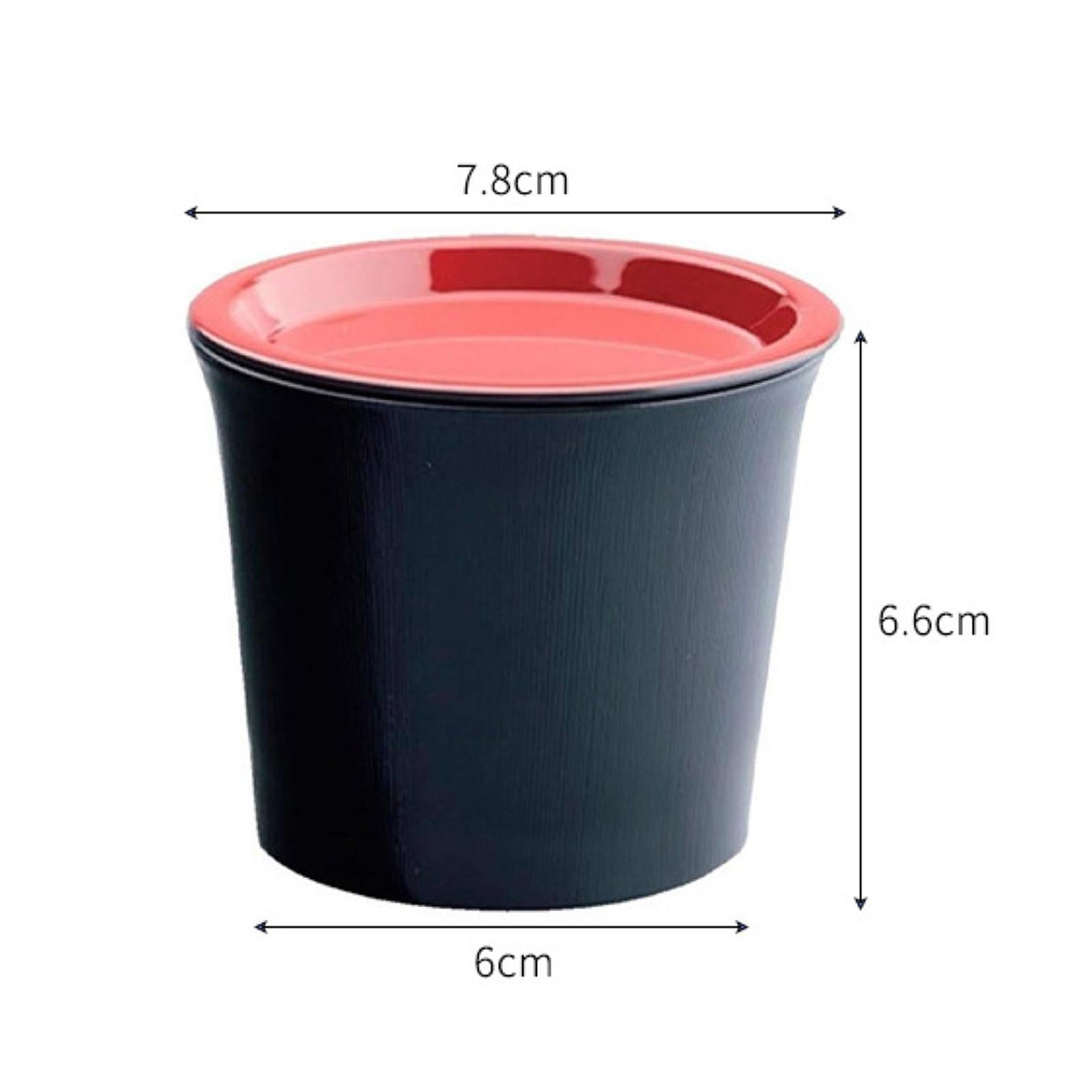 Breakfast Cup with Lid Ramen Noodle Wide Mouth Kitchen Cereal Food Container