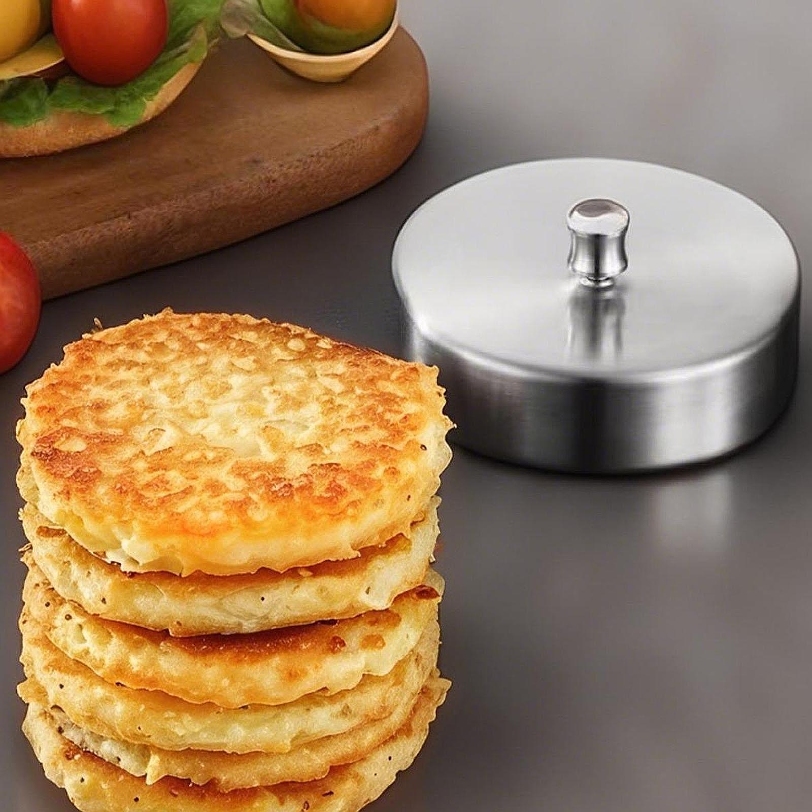 Burger Press Beef Cheese Burger Maker Meat Pressing for Grill Cooking Cheese