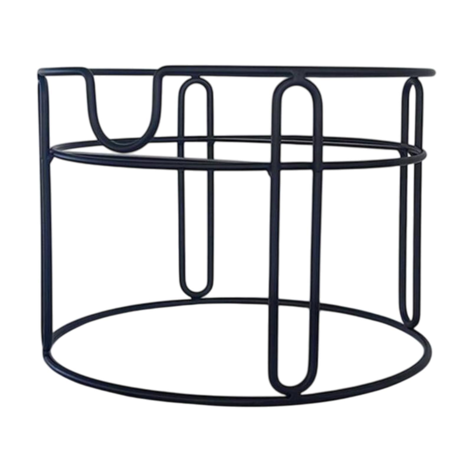 Drink Dispenser Stand Basket Iron Water Jug Holder for Outdoor Kitchen