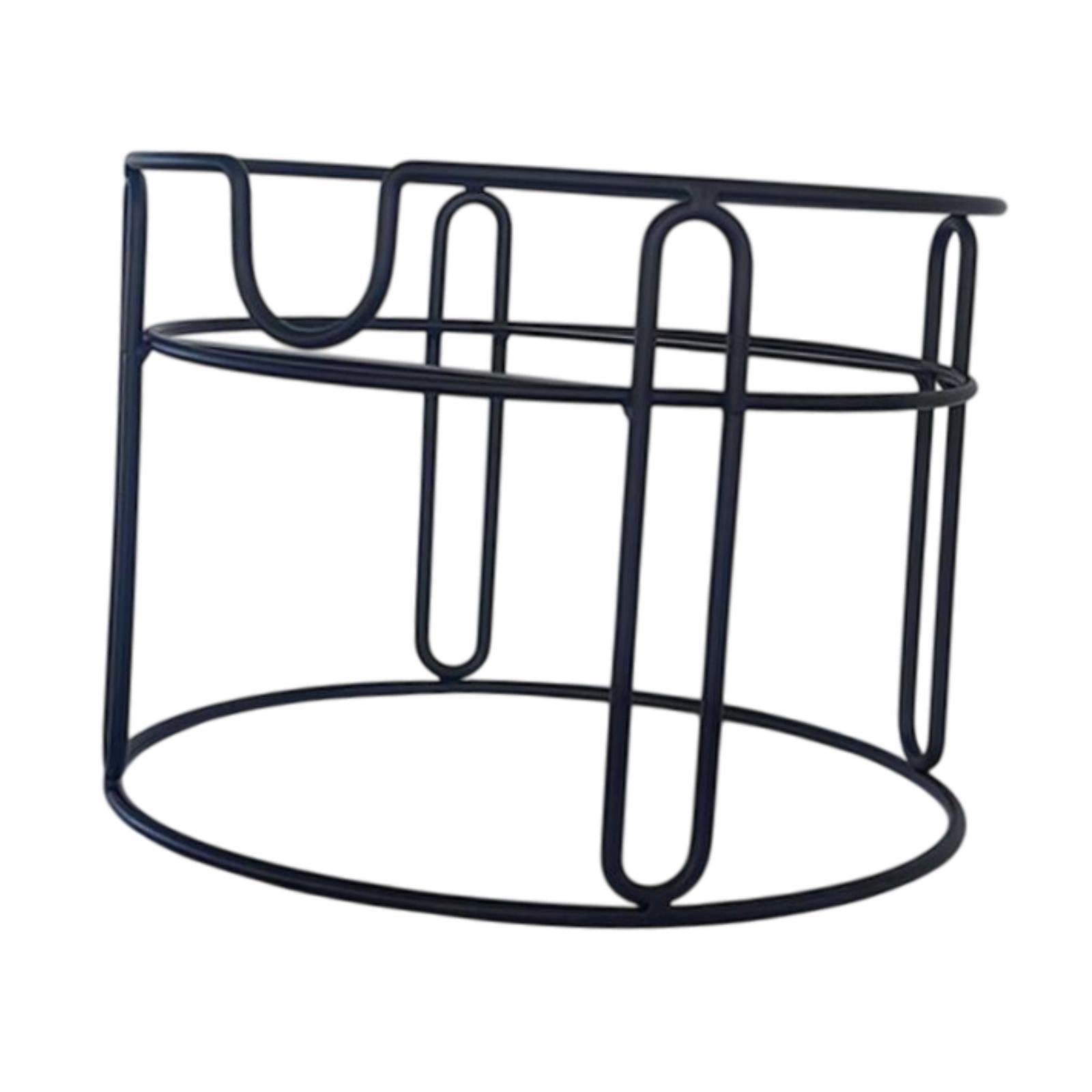 Drink Dispenser Stand Basket Iron Water Jug Holder for Outdoor Kitchen
