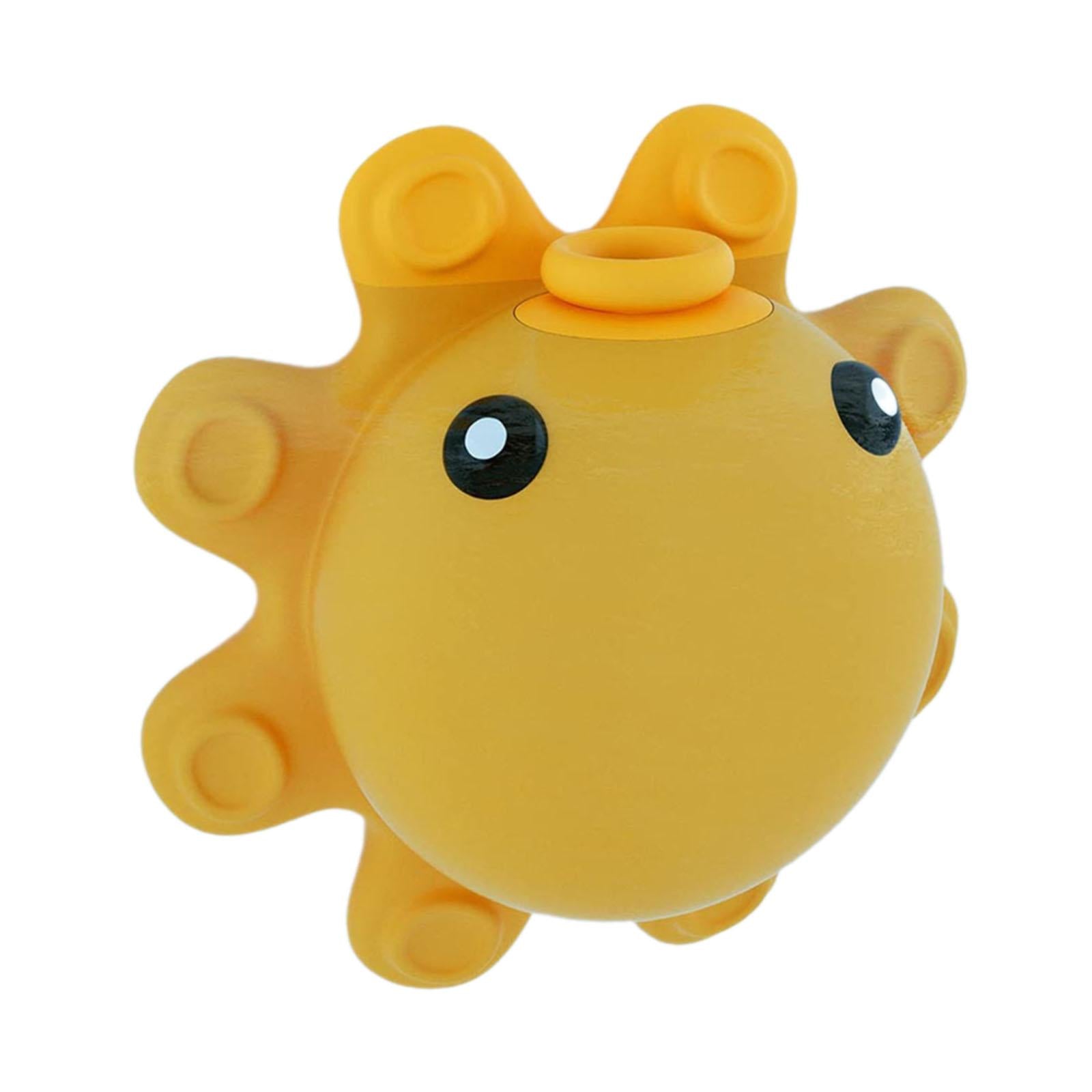 Bathtub Overflow Drain Cover Sturdy Bathtub Drain Cover for Tub Bathroom SPA Yellow
