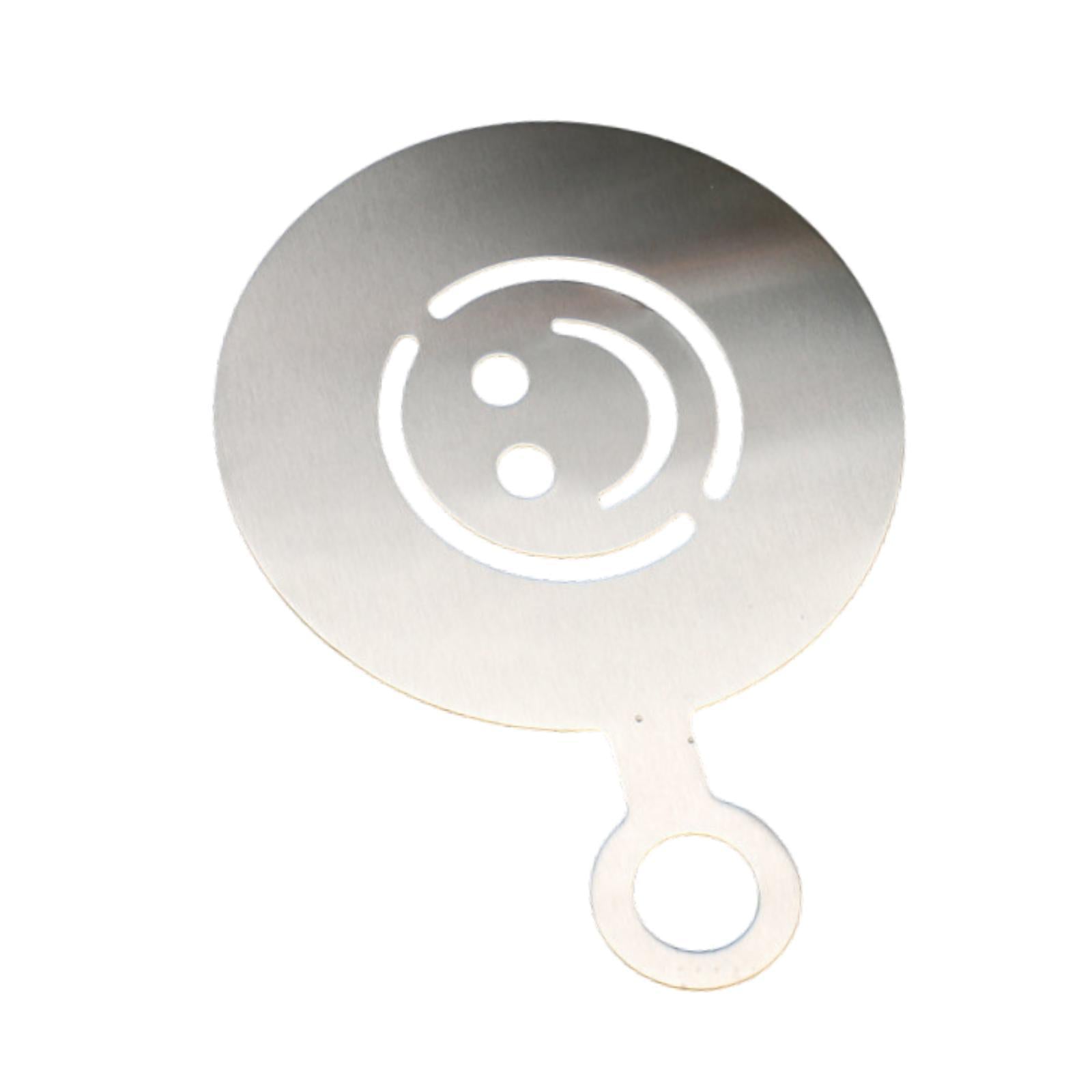 Coffee Decorating Stencil Cake Stencil for Coffee Shop Mousse Valentines Day