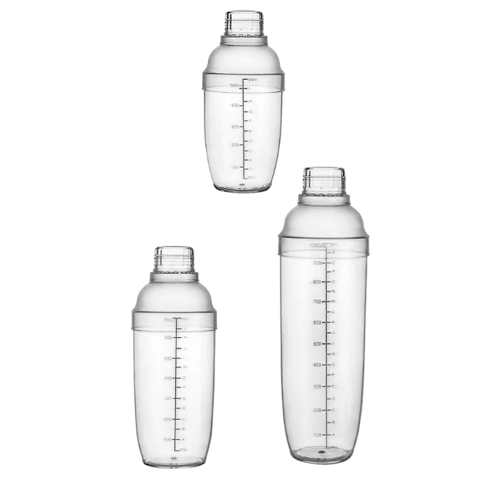 Cocktail Shaker Accessories Hand Shaker with Scales for Home Drink Party 500ml