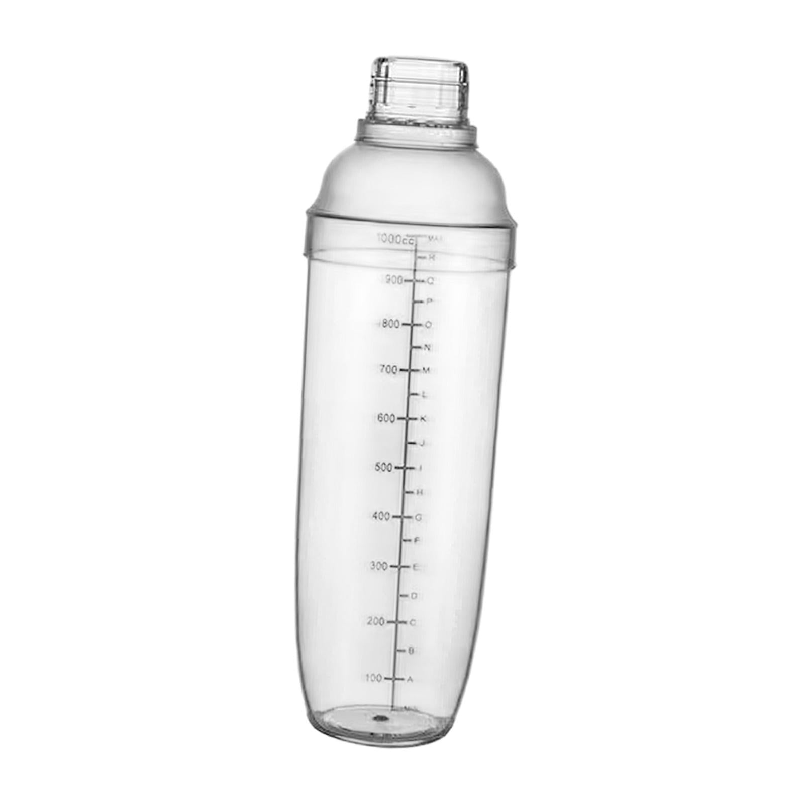 Cocktail Shaker Accessories Hand Shaker with Scales for Home Drink Party 1000ml