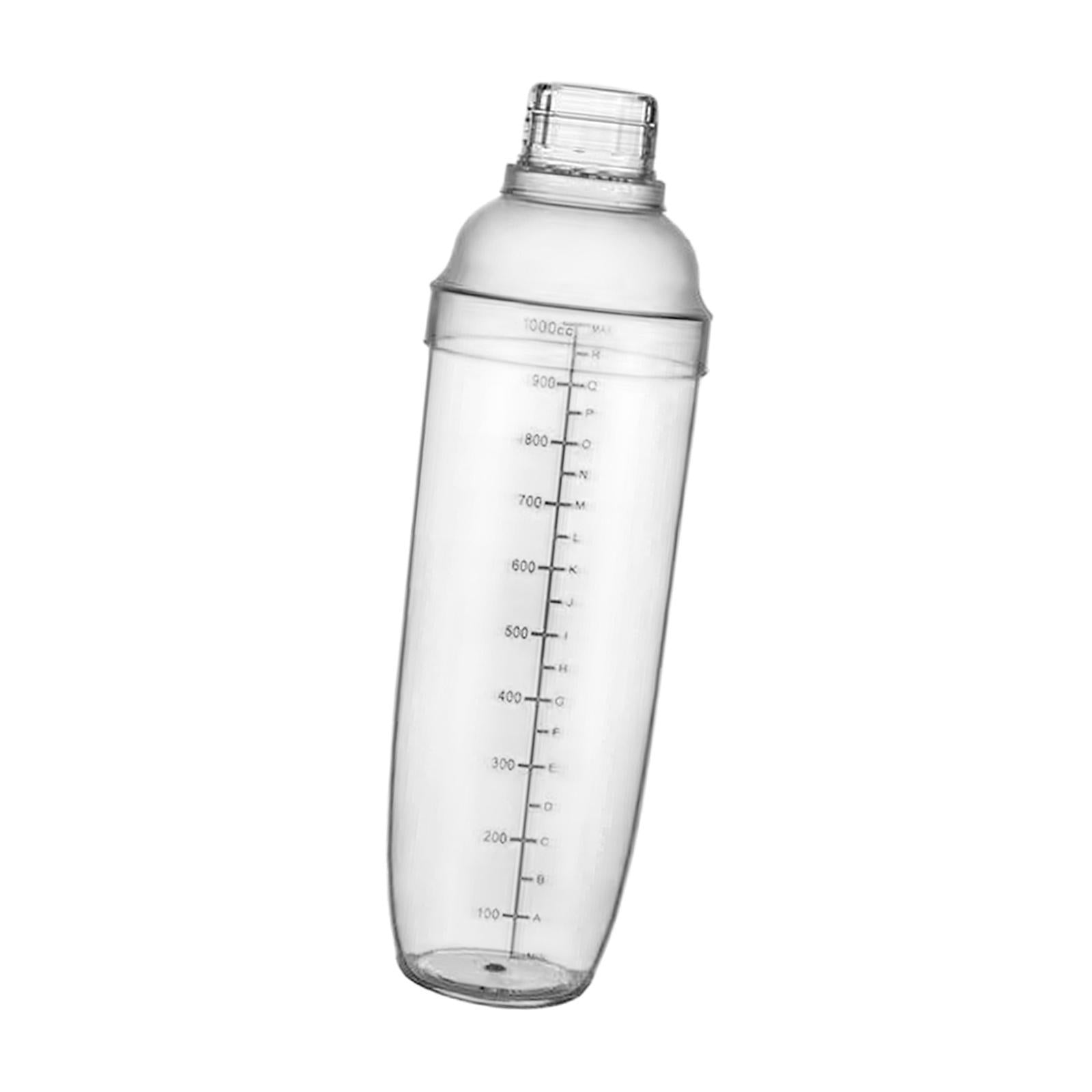 Cocktail Shaker Accessories Hand Shaker with Scales for Home Drink Party 1000ml