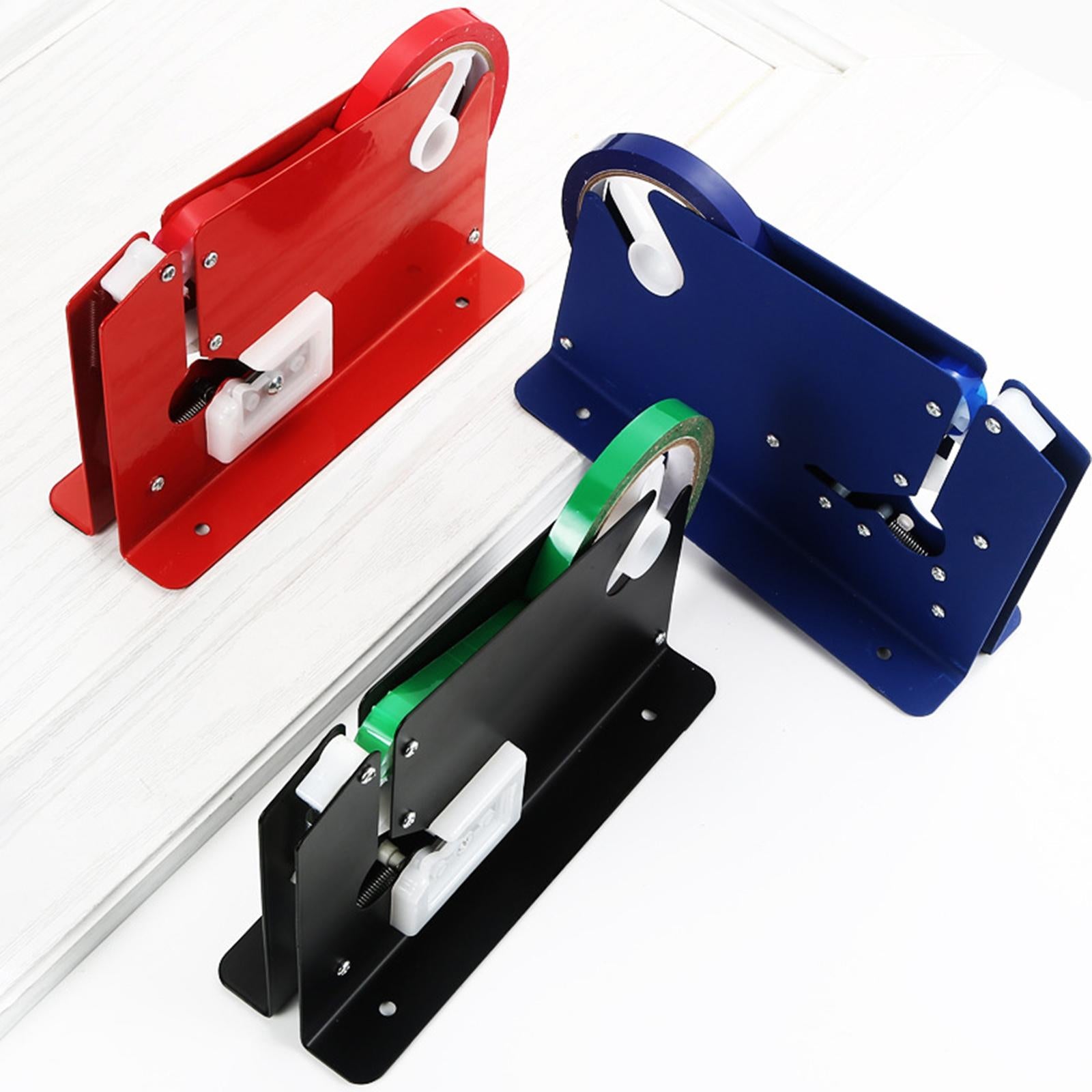 Bag Sealing Tape Dispenser Manual Food Packaging Sealer for Bread Fruit Meat Blue