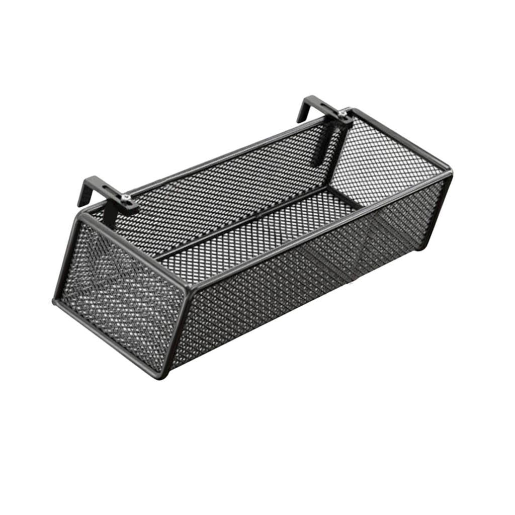 Bedside Hanging Organizer Sturdy Bed Metal Storage Basket for Home Desk Book 45x15x9cm