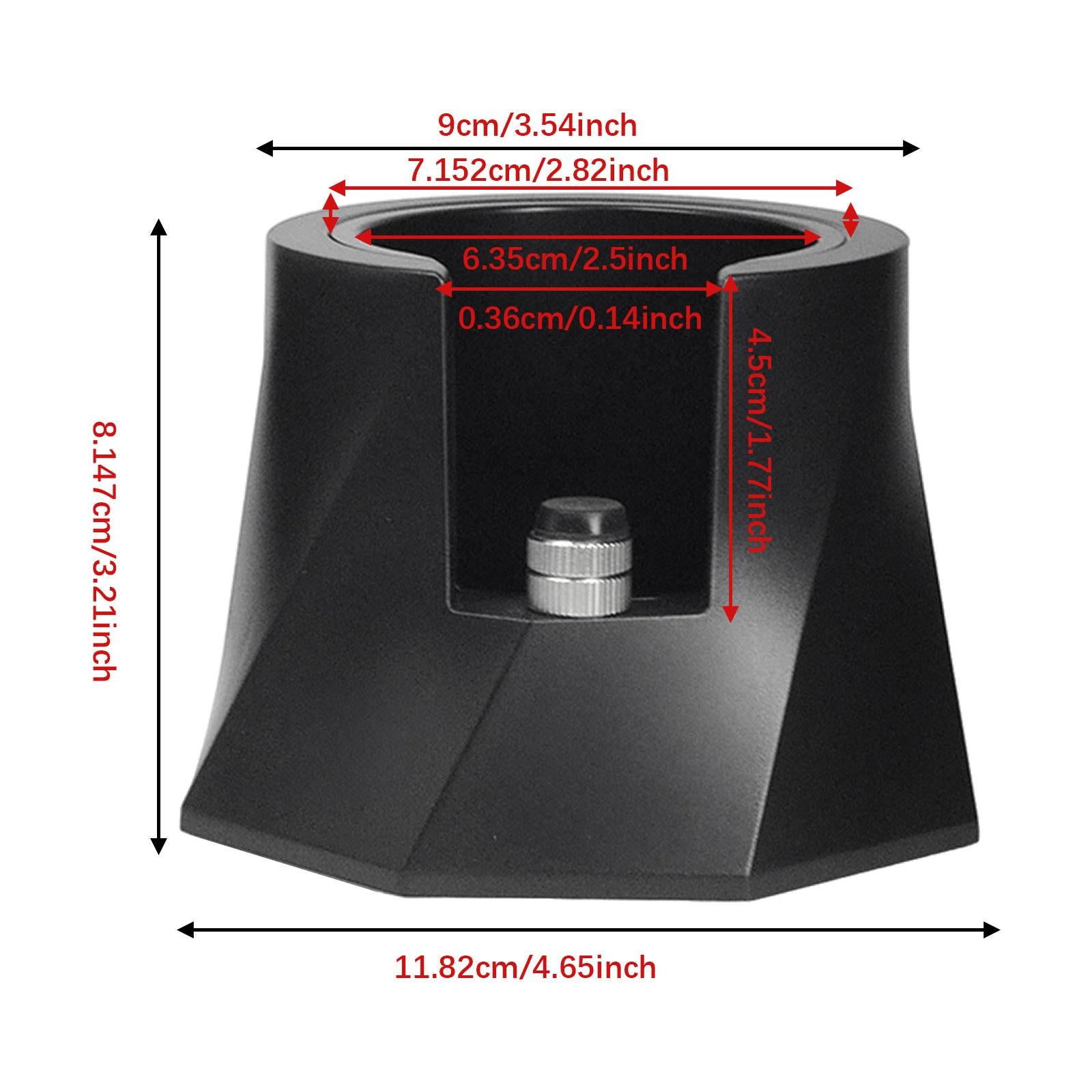 Coffee Tamper Holder Sturdy Non Slip Tamper Station for Worktop Tearoom Cafe