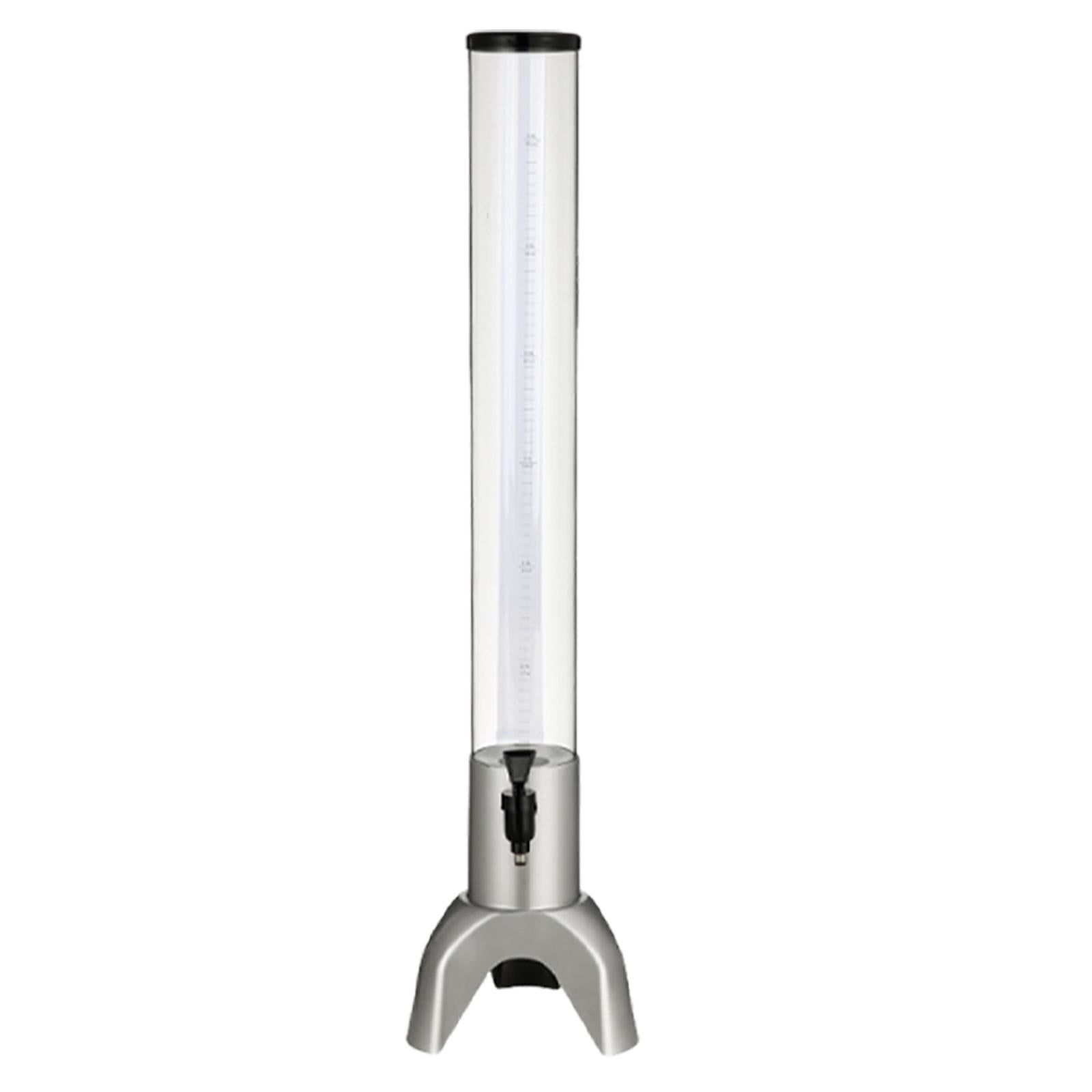 Beer Dispenser Margarita Sturdy Tabletop for Home Restaurants 3L silver