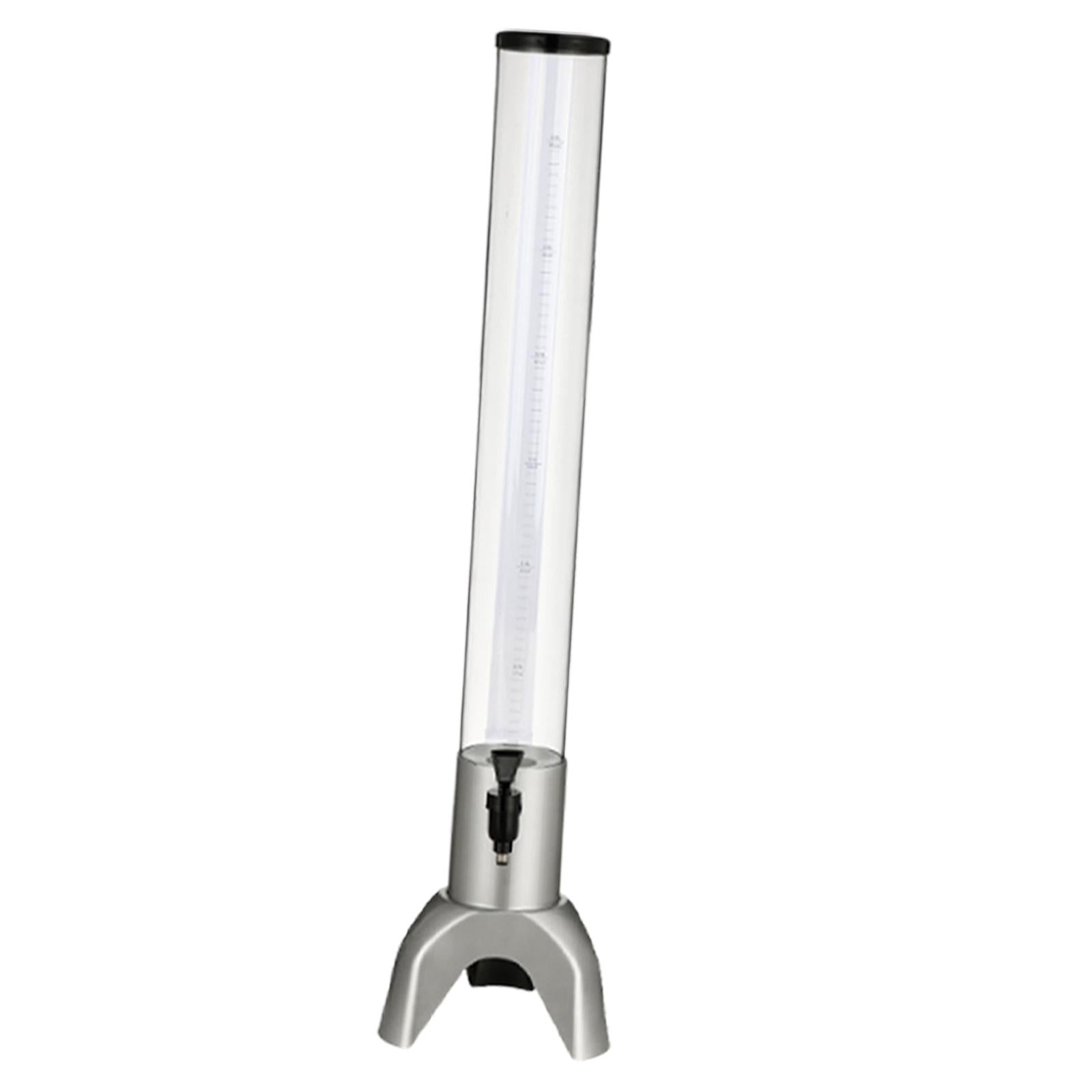 Beer Dispenser Margarita Sturdy Tabletop for Home Restaurants 3L silver