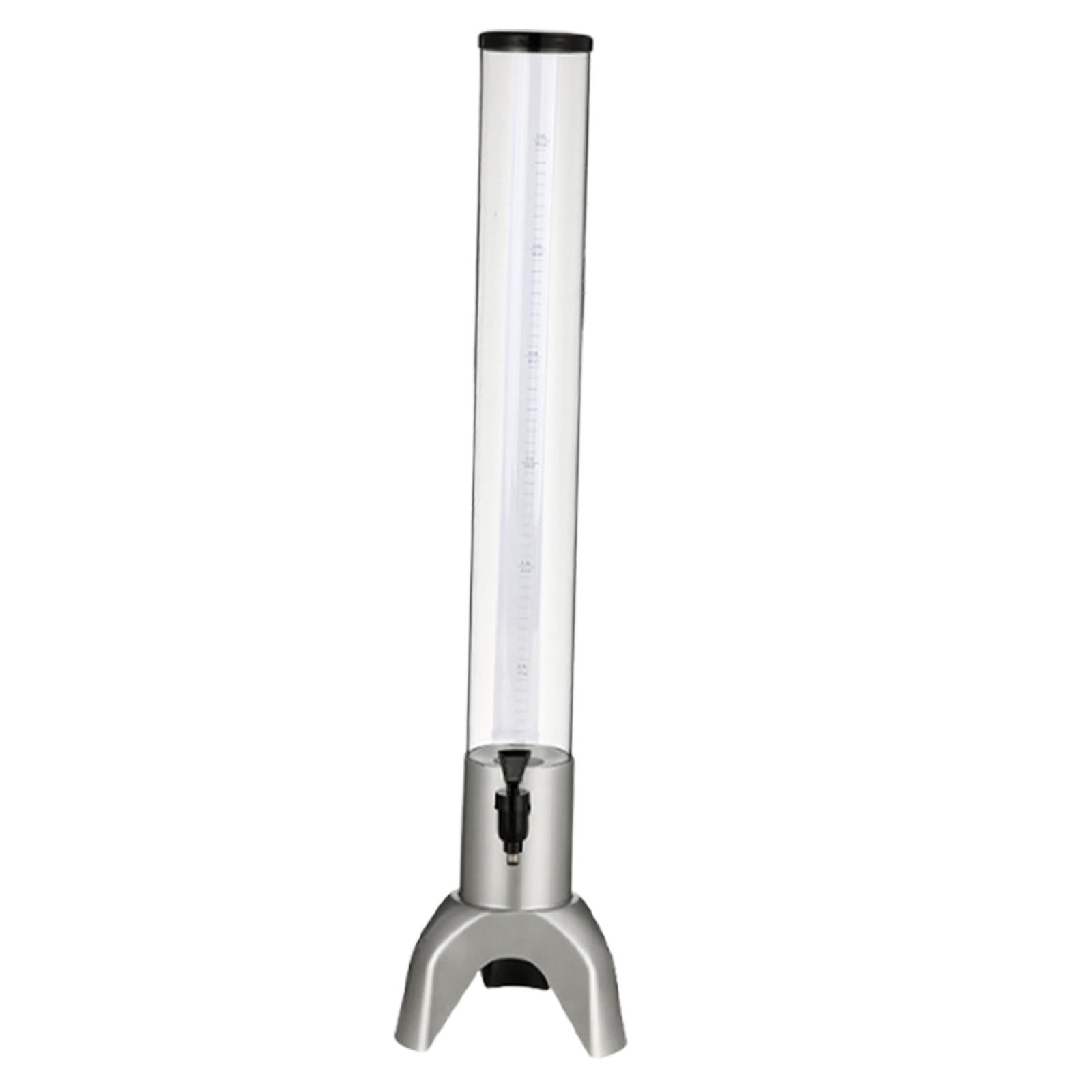 Beer Dispenser Margarita Sturdy Tabletop for Home Restaurants 3L silver