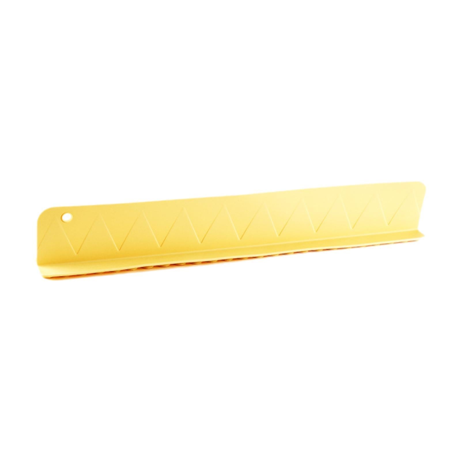 Silicone Sink Splash Guard Yellow Stable Water Splash Guard for Kitchen Sink