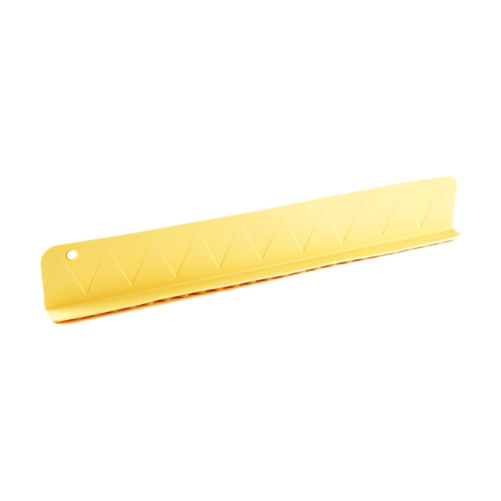 Silicone Sink Splash Guard Yellow Stable Water Splash Guard for Kitchen Sink