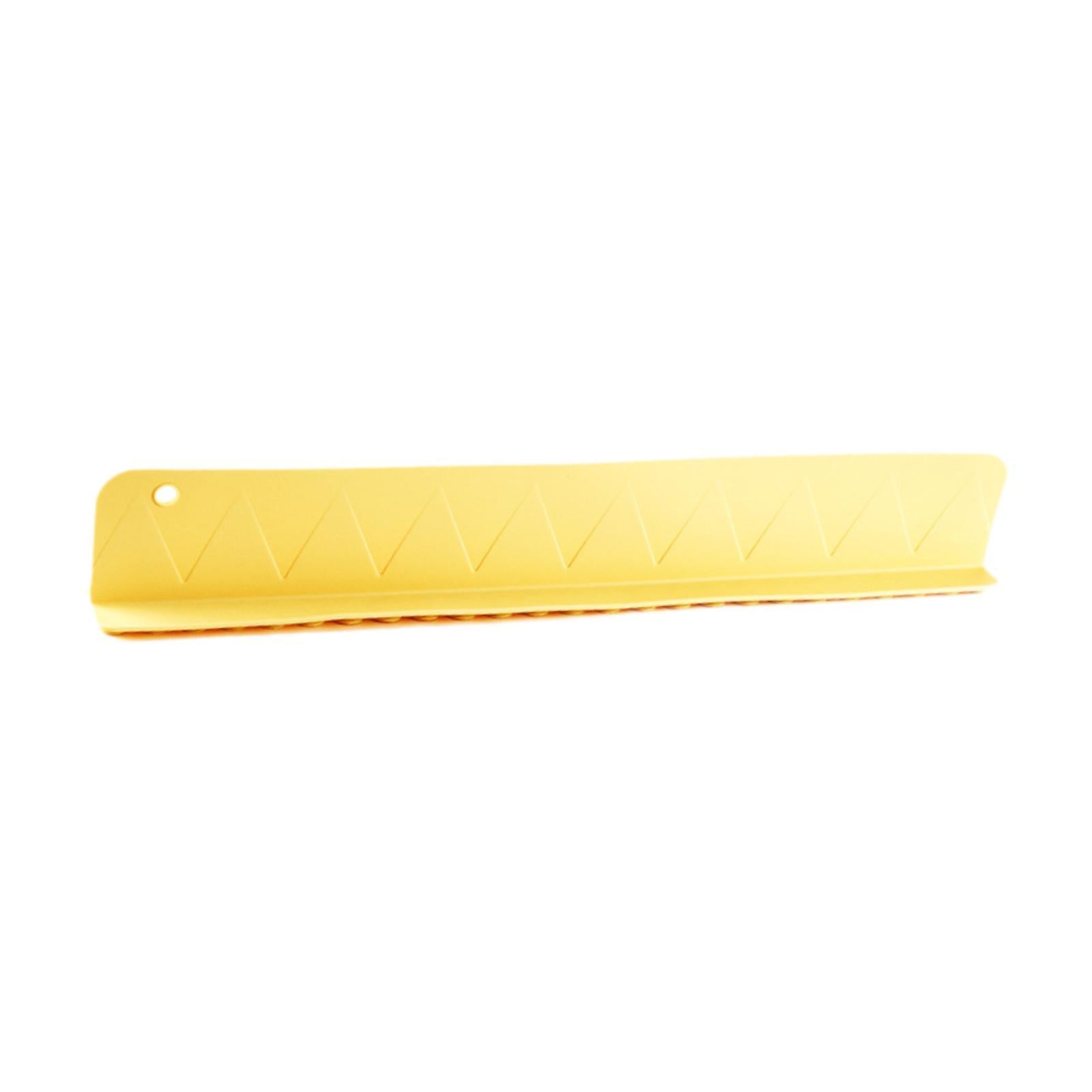 Silicone Sink Splash Guard Yellow Stable Water Splash Guard for Kitchen Sink