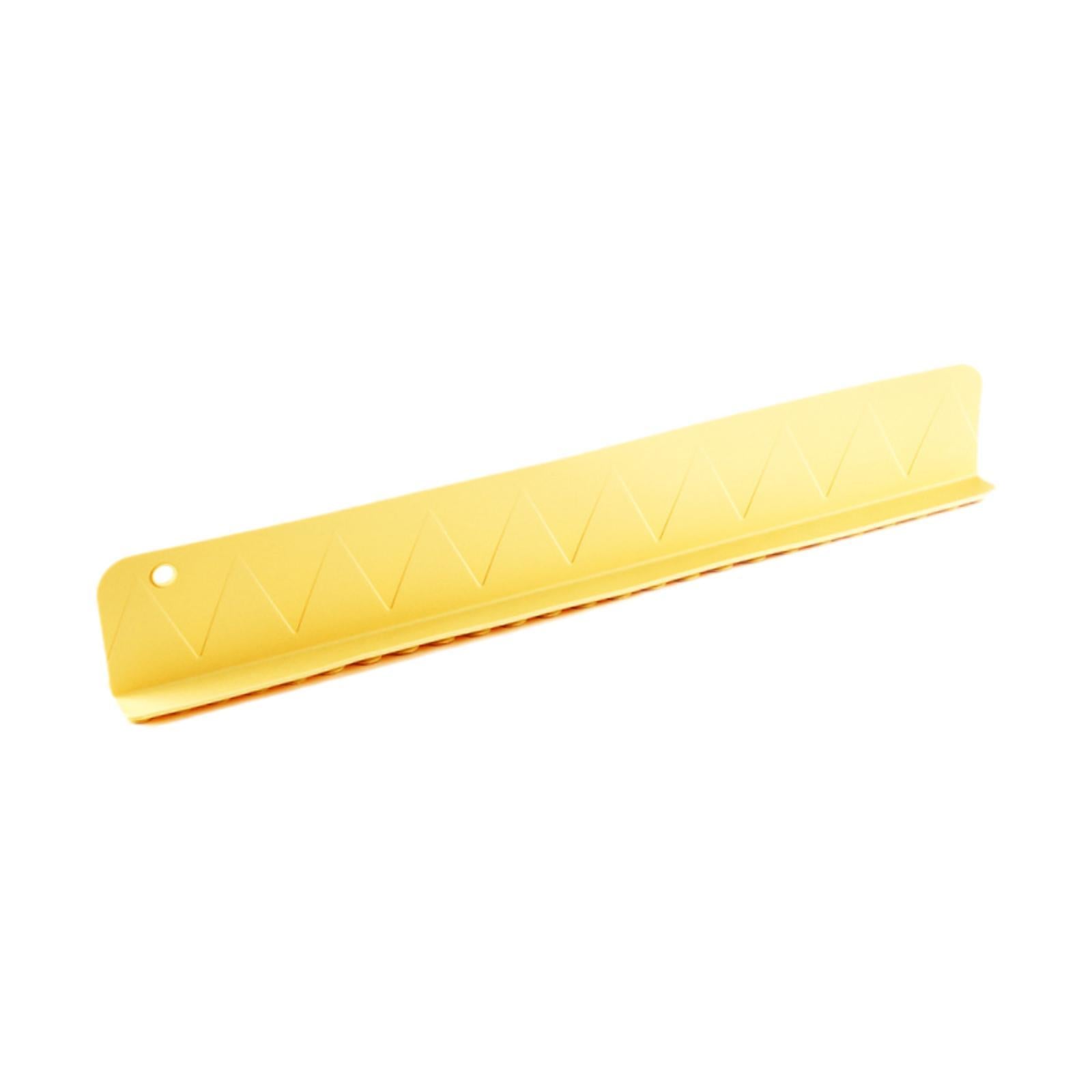 Silicone Sink Splash Guard Yellow Stable Water Splash Guard for Kitchen Sink