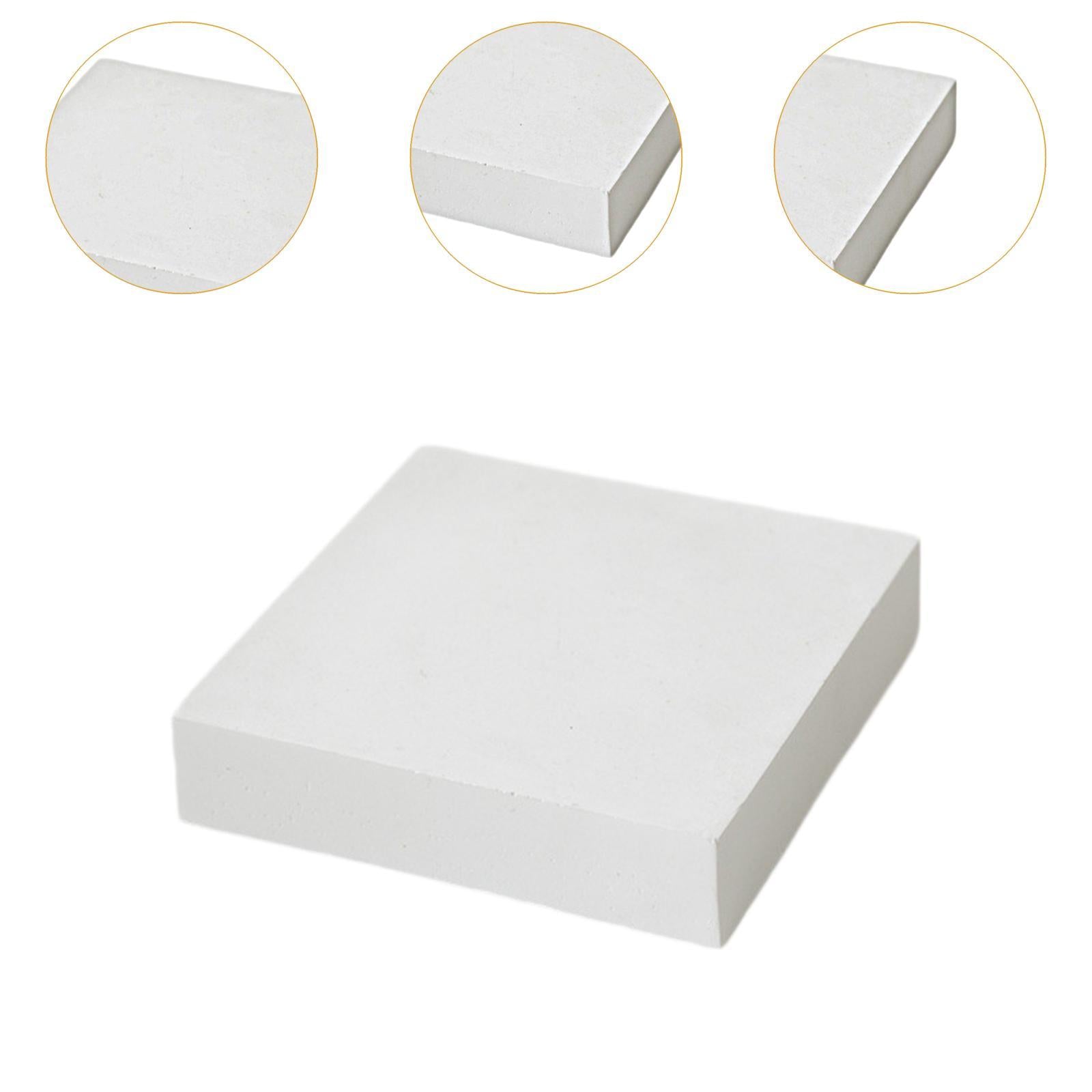 Jewelry Display Stand Earrings Watches Cake Stand for Vanity Dresser Wedding Cuboid 8x8x1.8cm