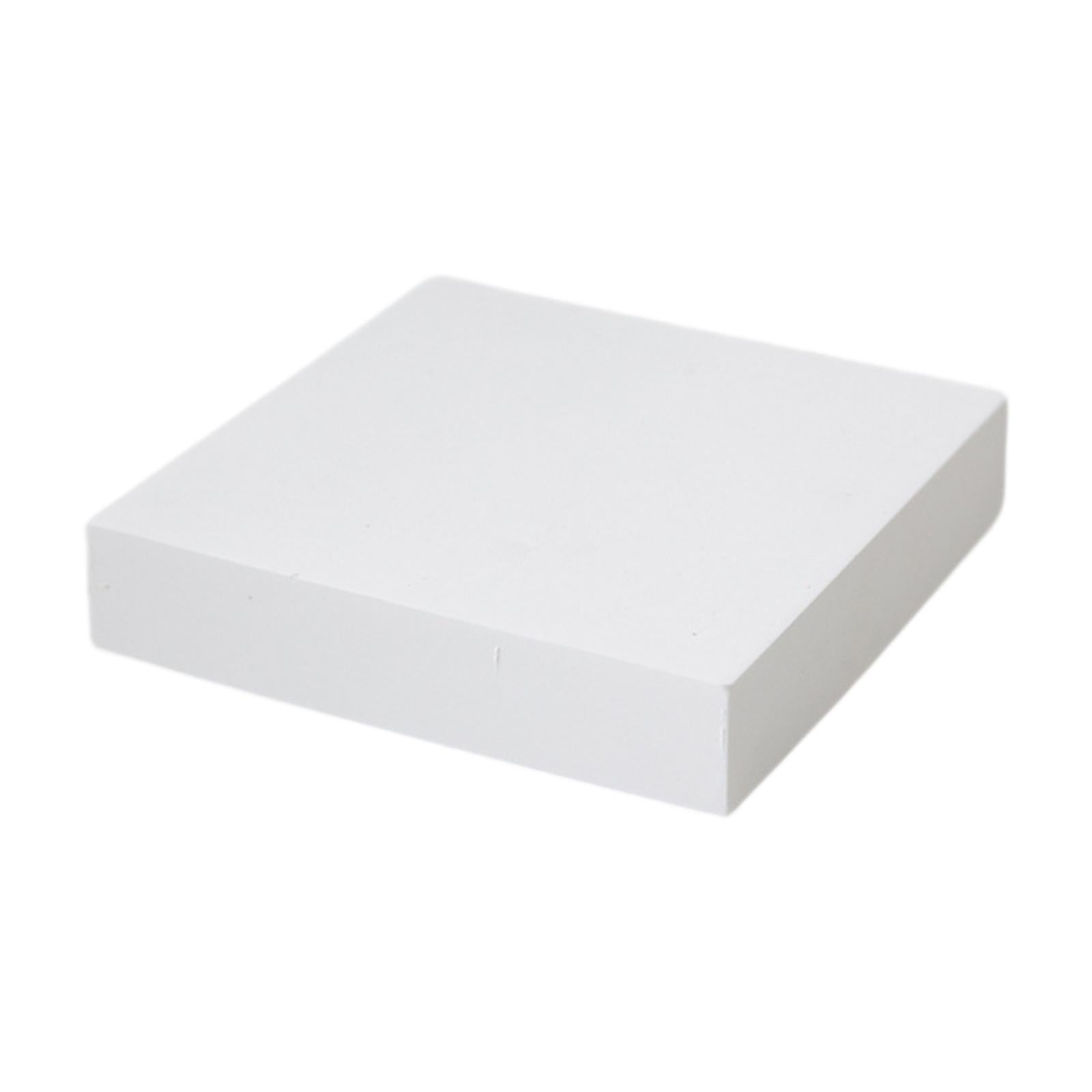 Jewelry Display Stand Earrings Watches Cake Stand for Vanity Dresser Wedding Cuboid 10x10x1.8cm