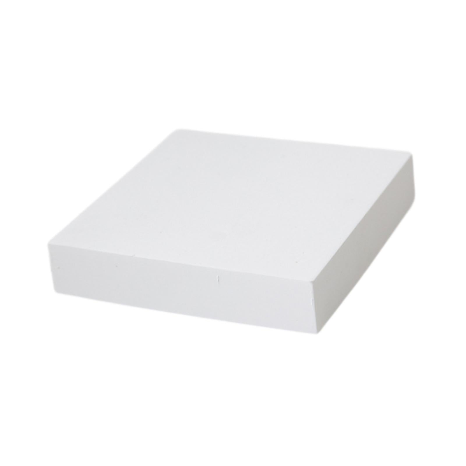 Jewelry Display Stand Earrings Watches Cake Stand for Vanity Dresser Wedding Cuboid 10x10x1.8cm