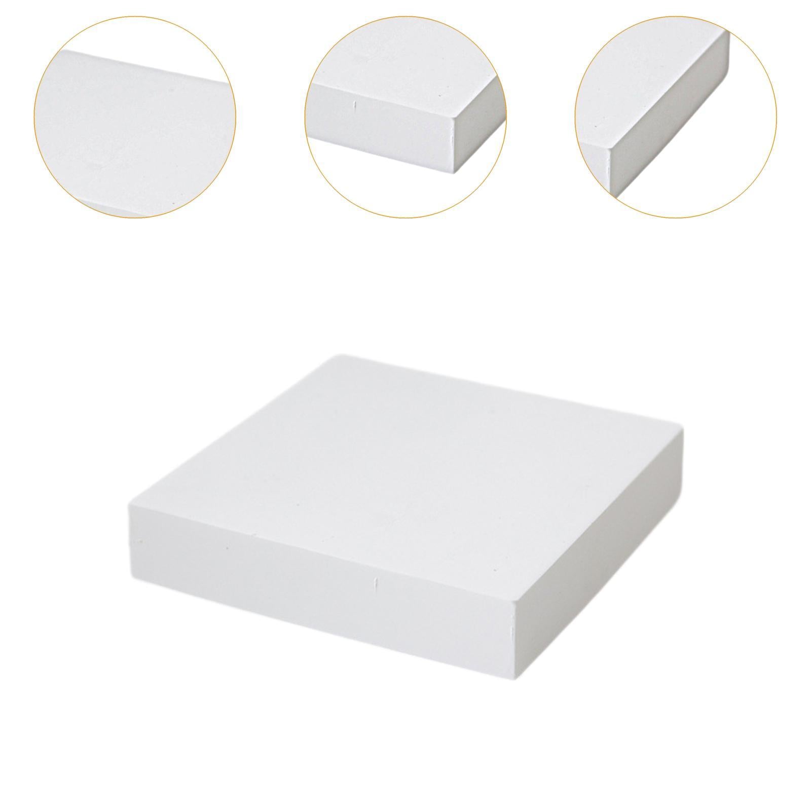 Jewelry Display Stand Earrings Watches Cake Stand for Vanity Dresser Wedding Cuboid 10x10x1.8cm